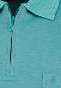 Ragman Kurzarmshirt mit Polokragen