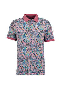 Ragman Kurzarmshirt mit Polokragen