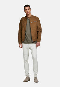 Jack & Jones Jacke JJ ROCKY JACKET Lederimitat