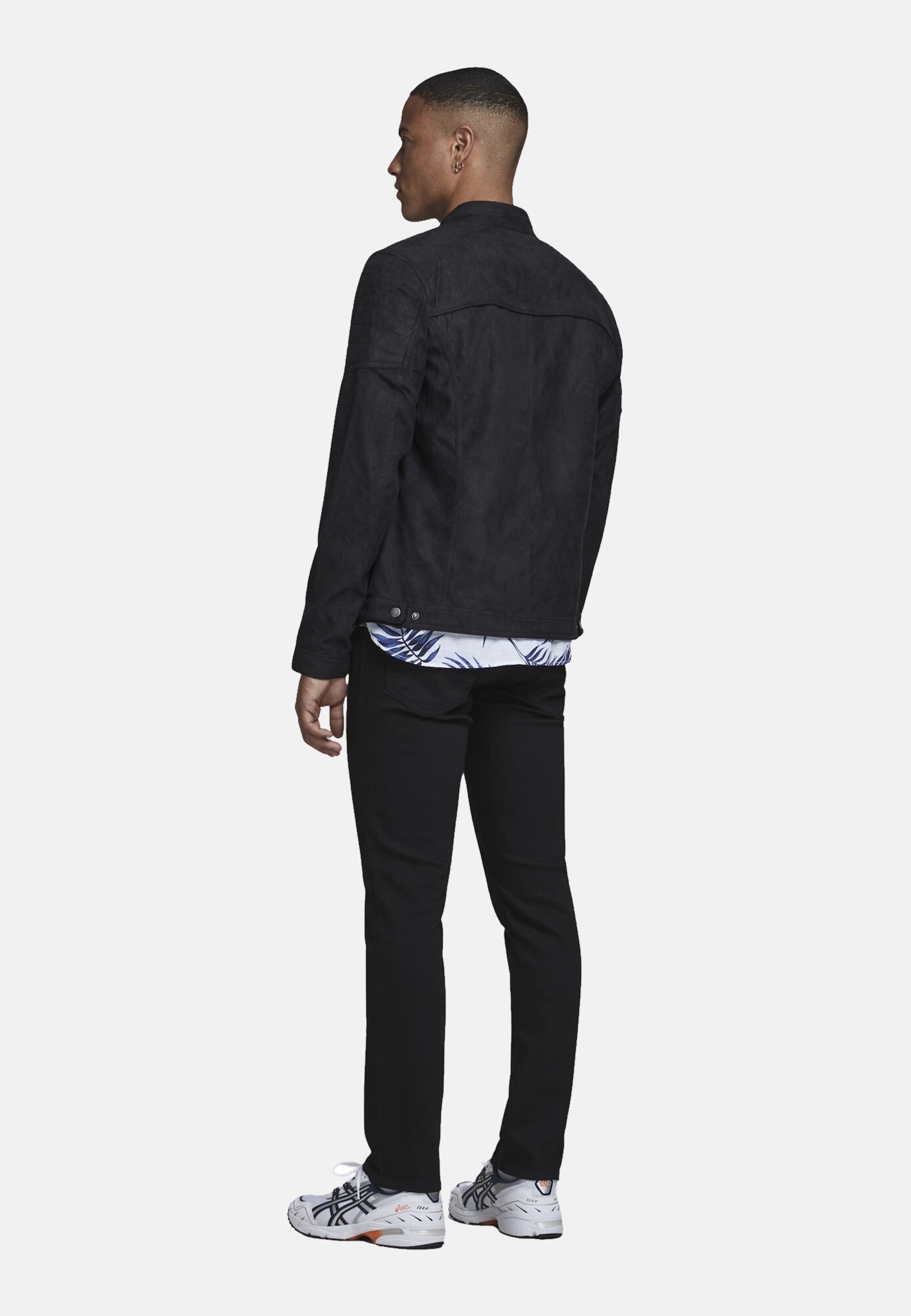 Jack & Jones Jacke JJ ROCKY JACKET Lederimitat