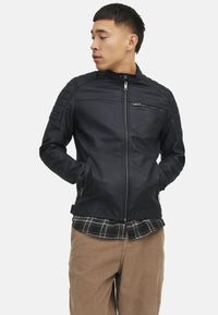 Jack & Jones Jacke JJ ROCKY JACKET Lederimitat