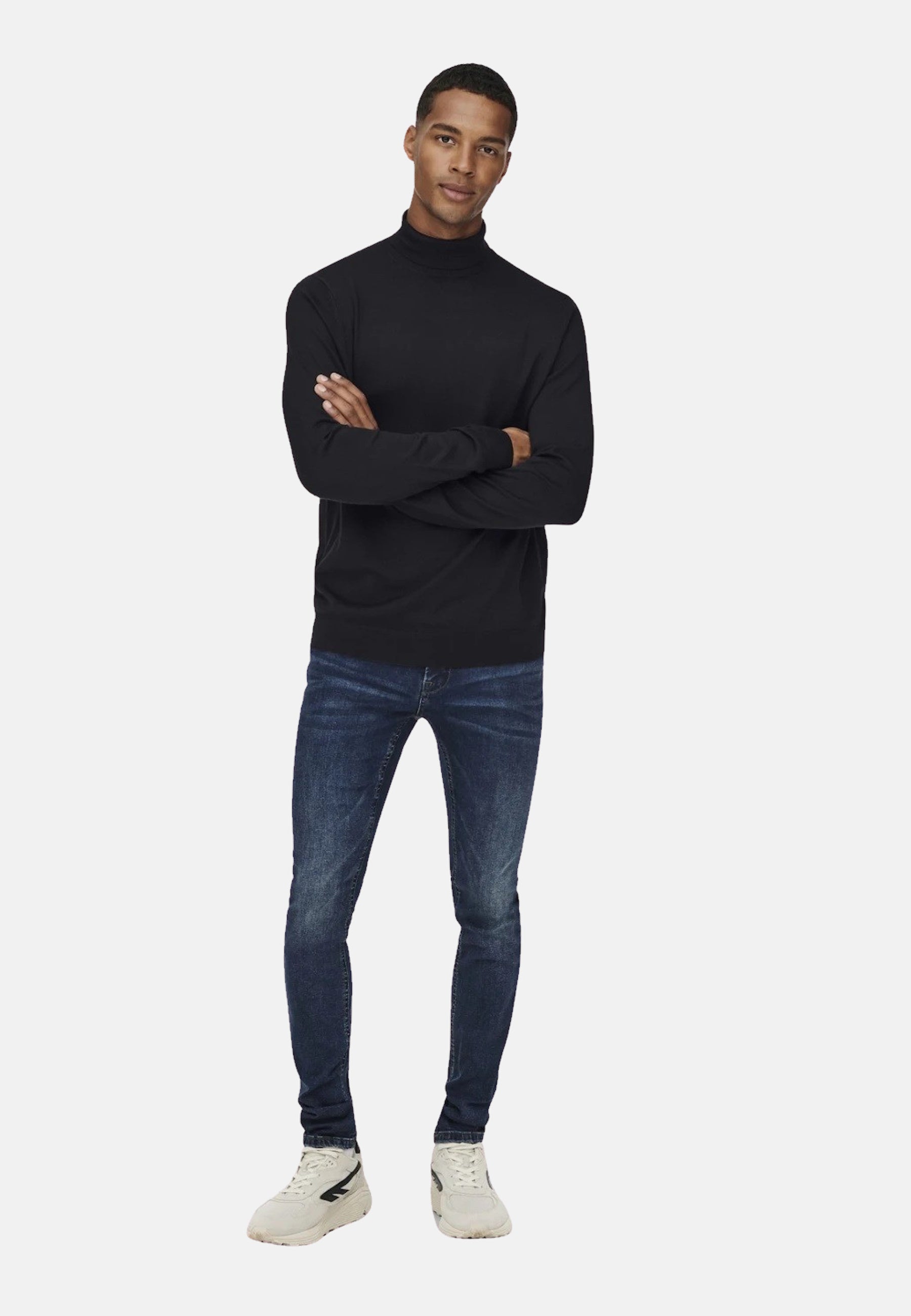 Only & Sons WYLER Langarmshirt mit Rollkragen