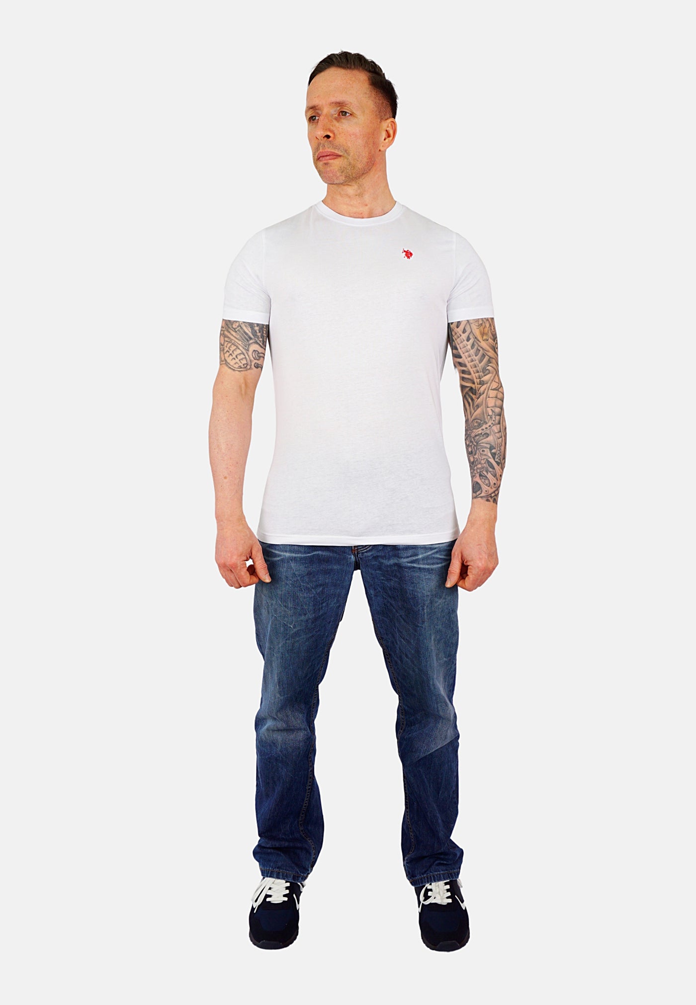 U.S. POLO 2 Pack T-Shirts R-Neck Shortsleeve