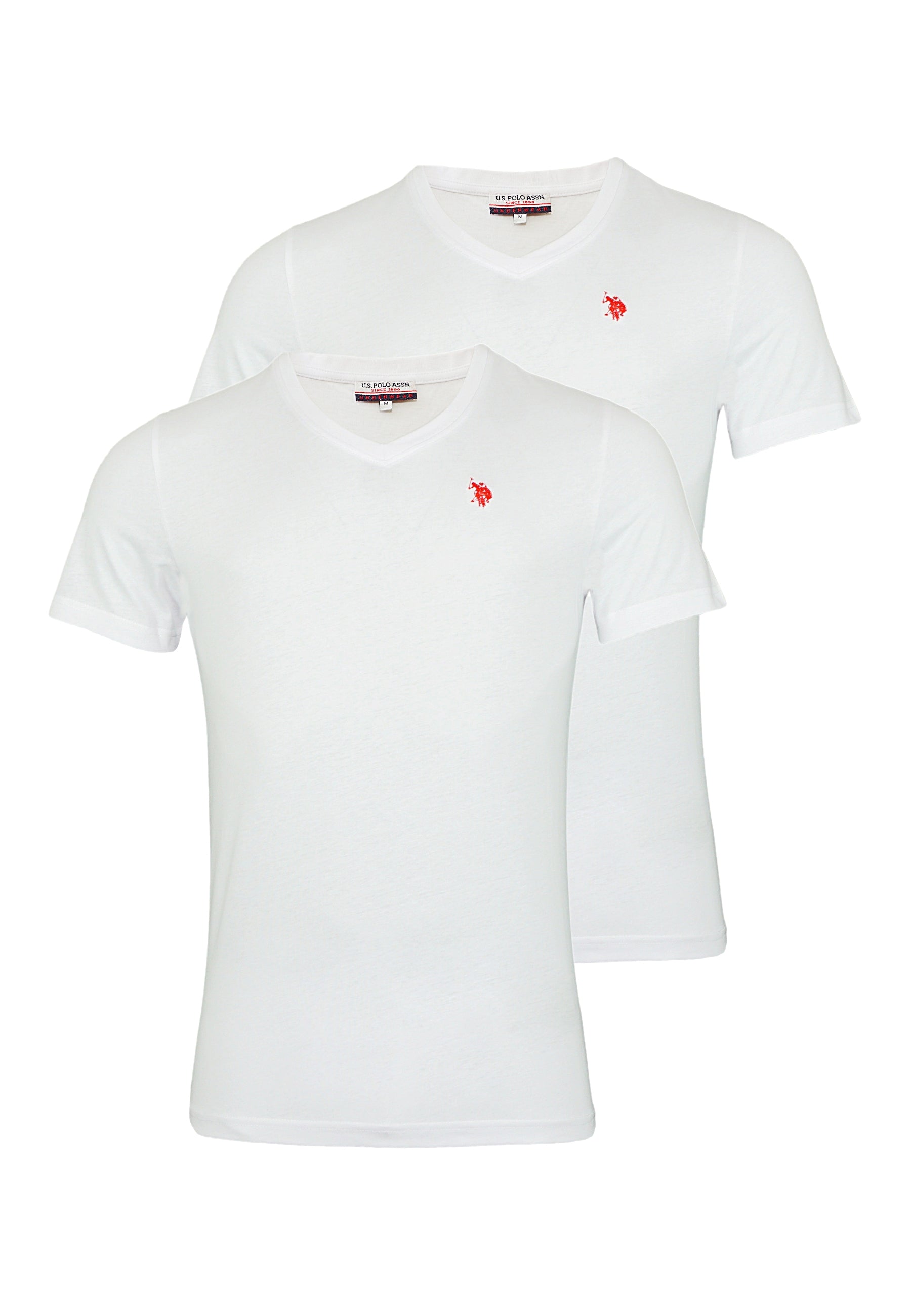 U.S. POLO 2 Pack T-Shirts V-Neck Shortsleeve