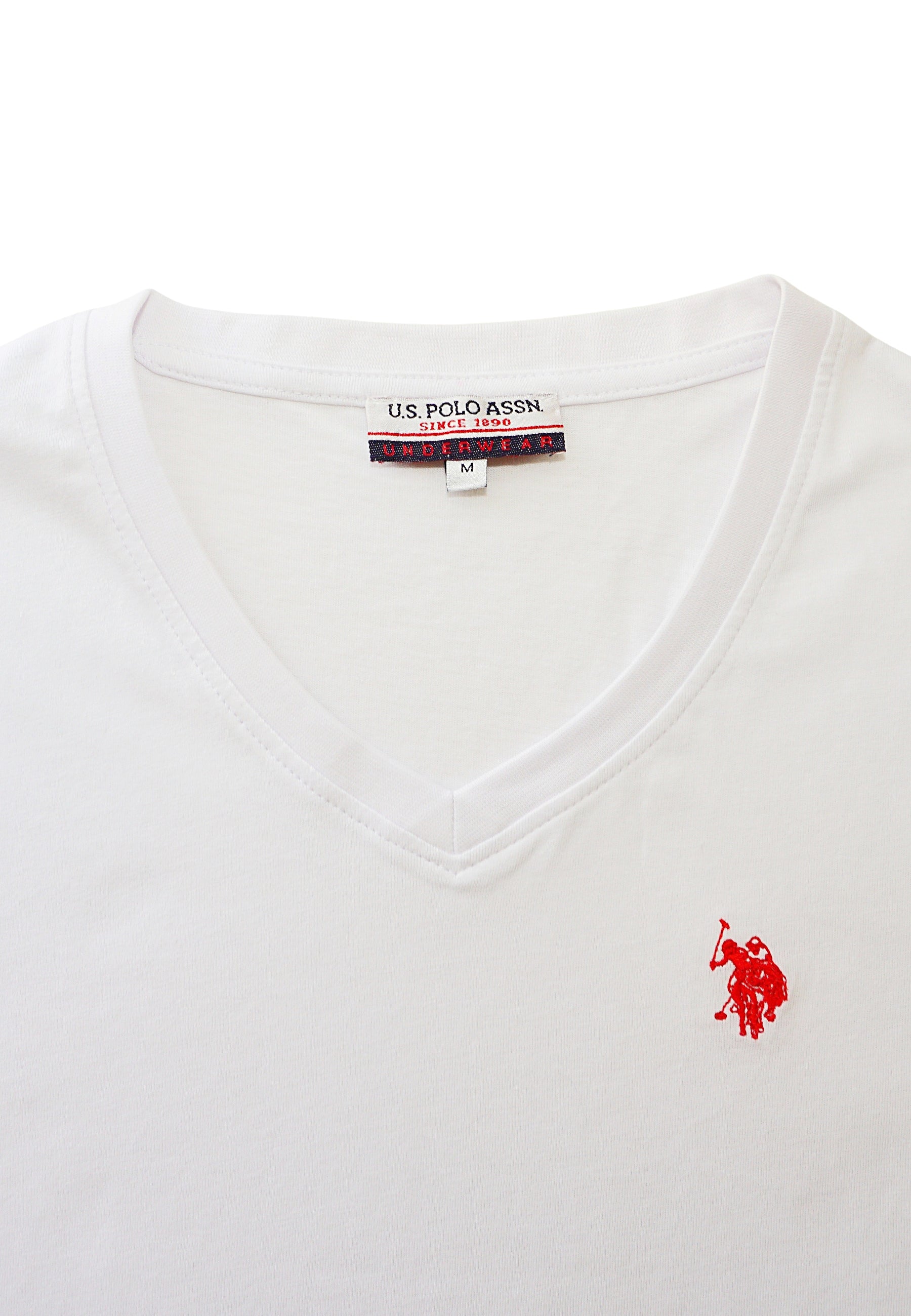 U.S. POLO 2 Pack T-Shirts V-Neck Shortsleeve