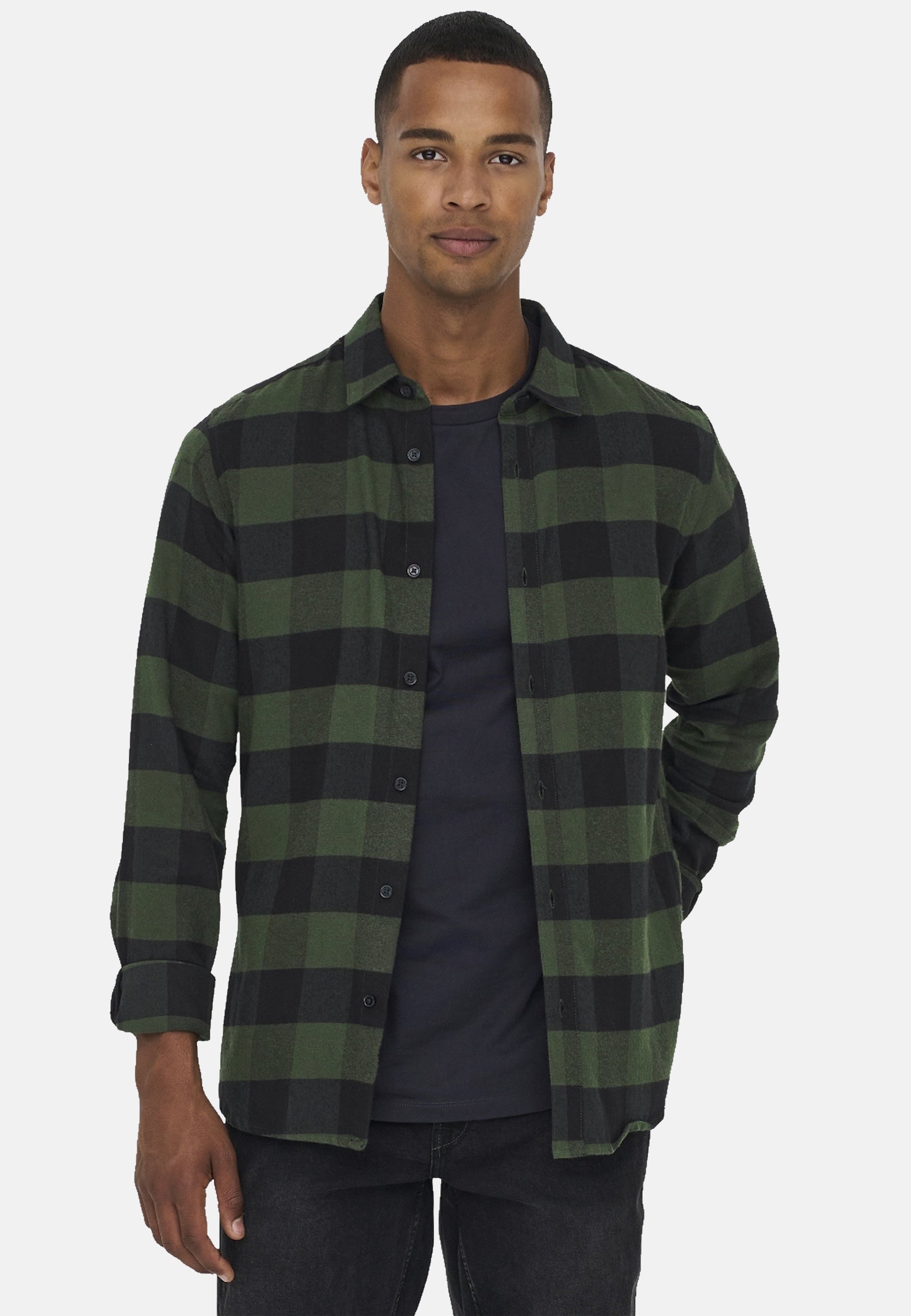 Only & Sons Gudmund Langarmhemd Slim Fit