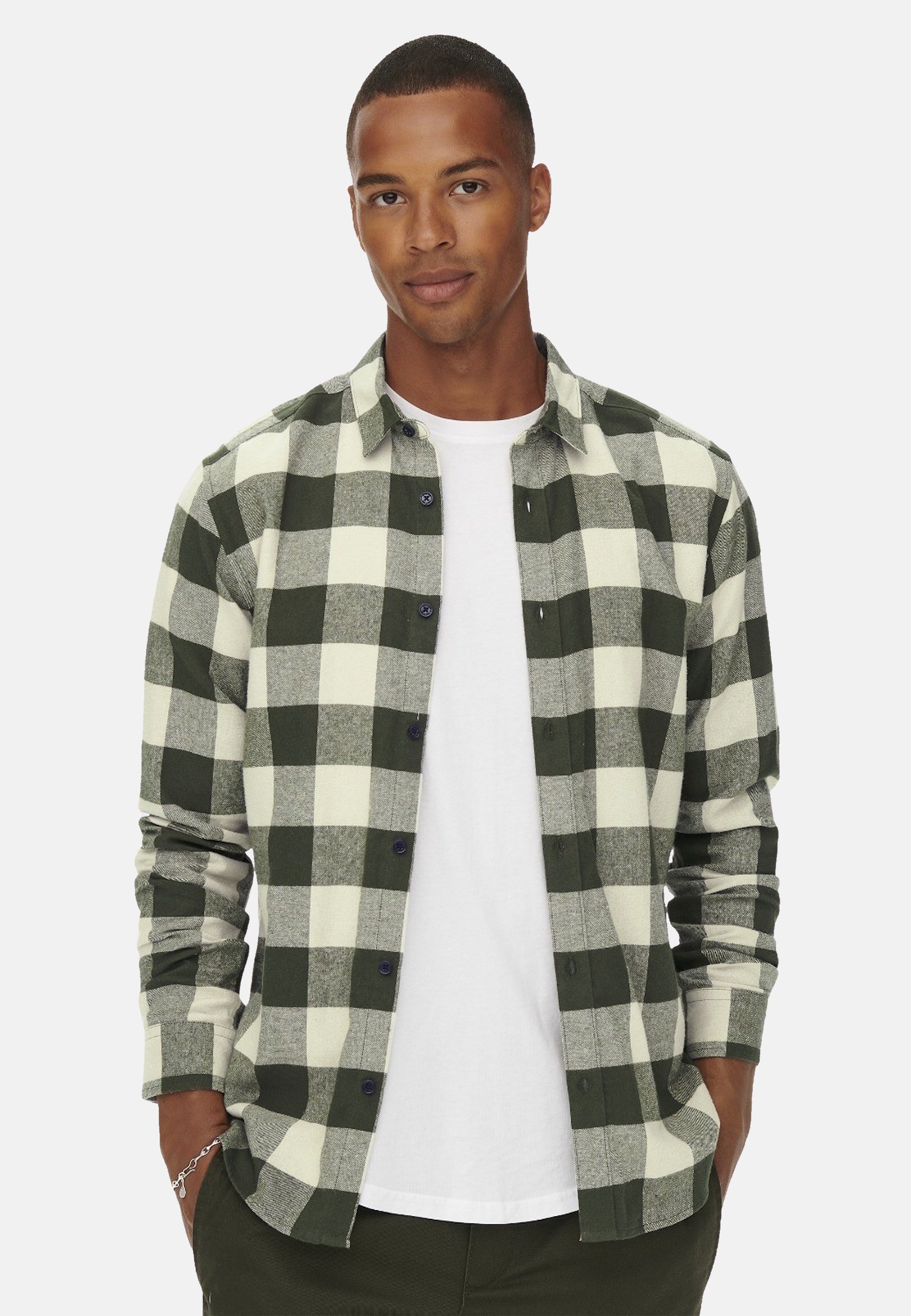 Only & Sons Gudmund Langarmhemd Slim Fit