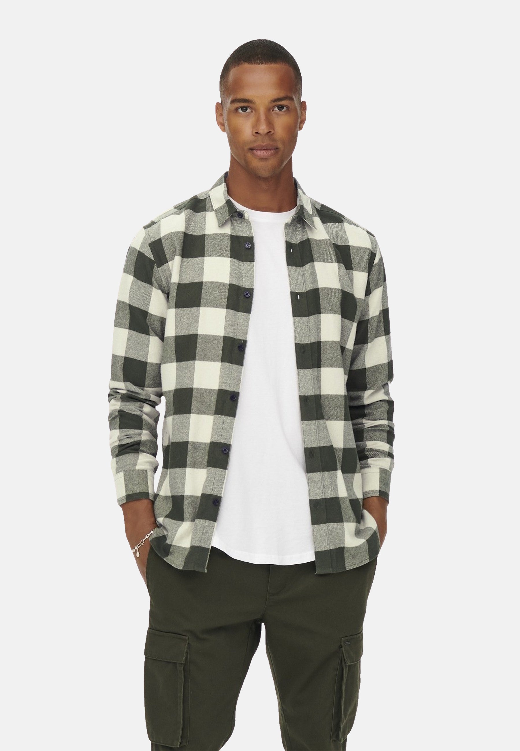 Only & Sons Gudmund Langarmhemd Slim Fit