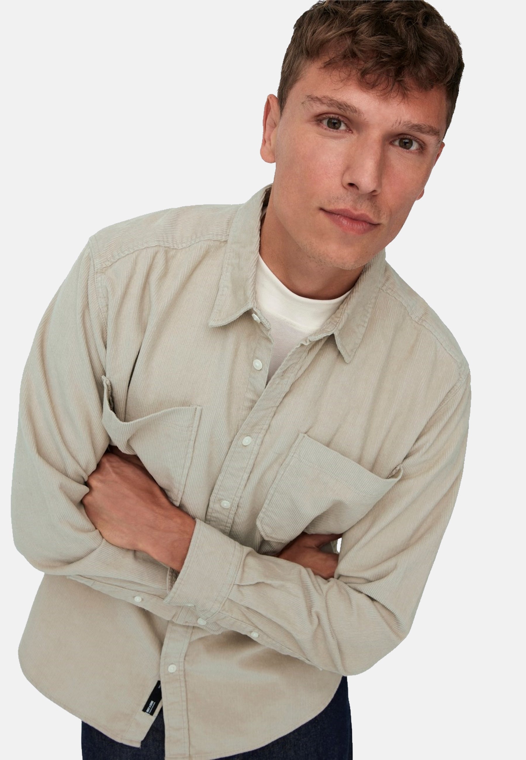 Only & Sons Alp Langarmhemd Relaxed Fit