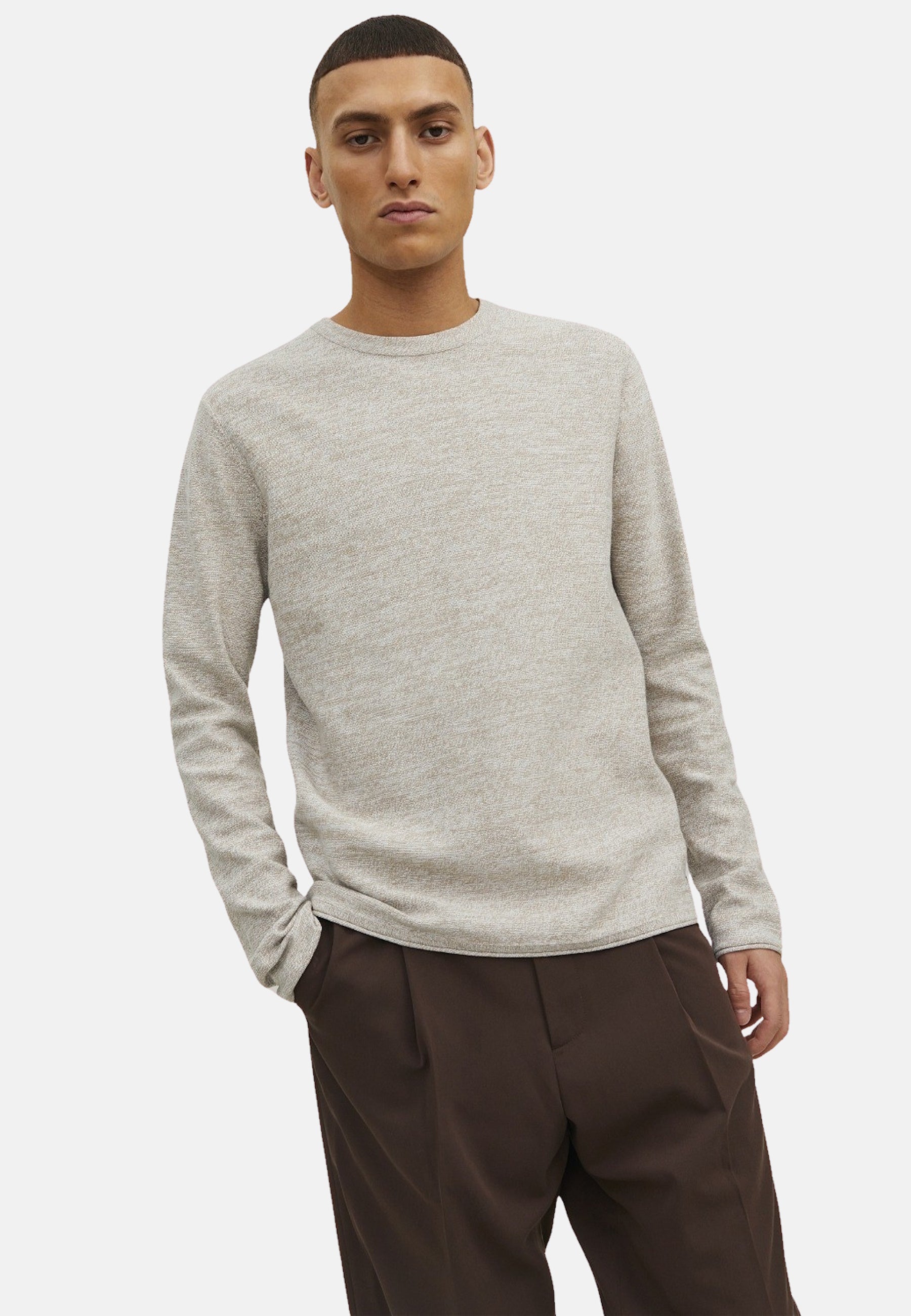 Jack & Jones SUMMER Strickpullover R-Neck