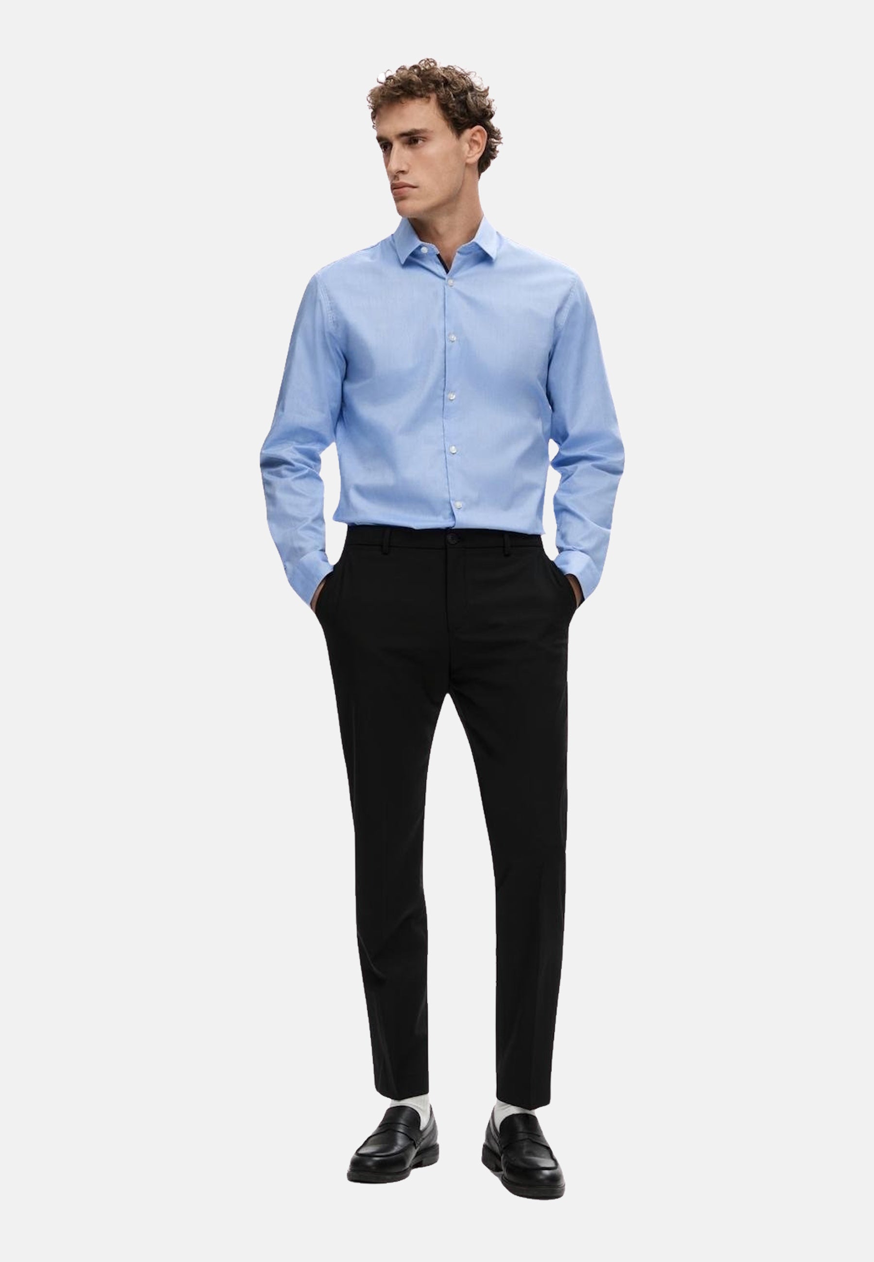 Selected Homme Mark Langarmhemd