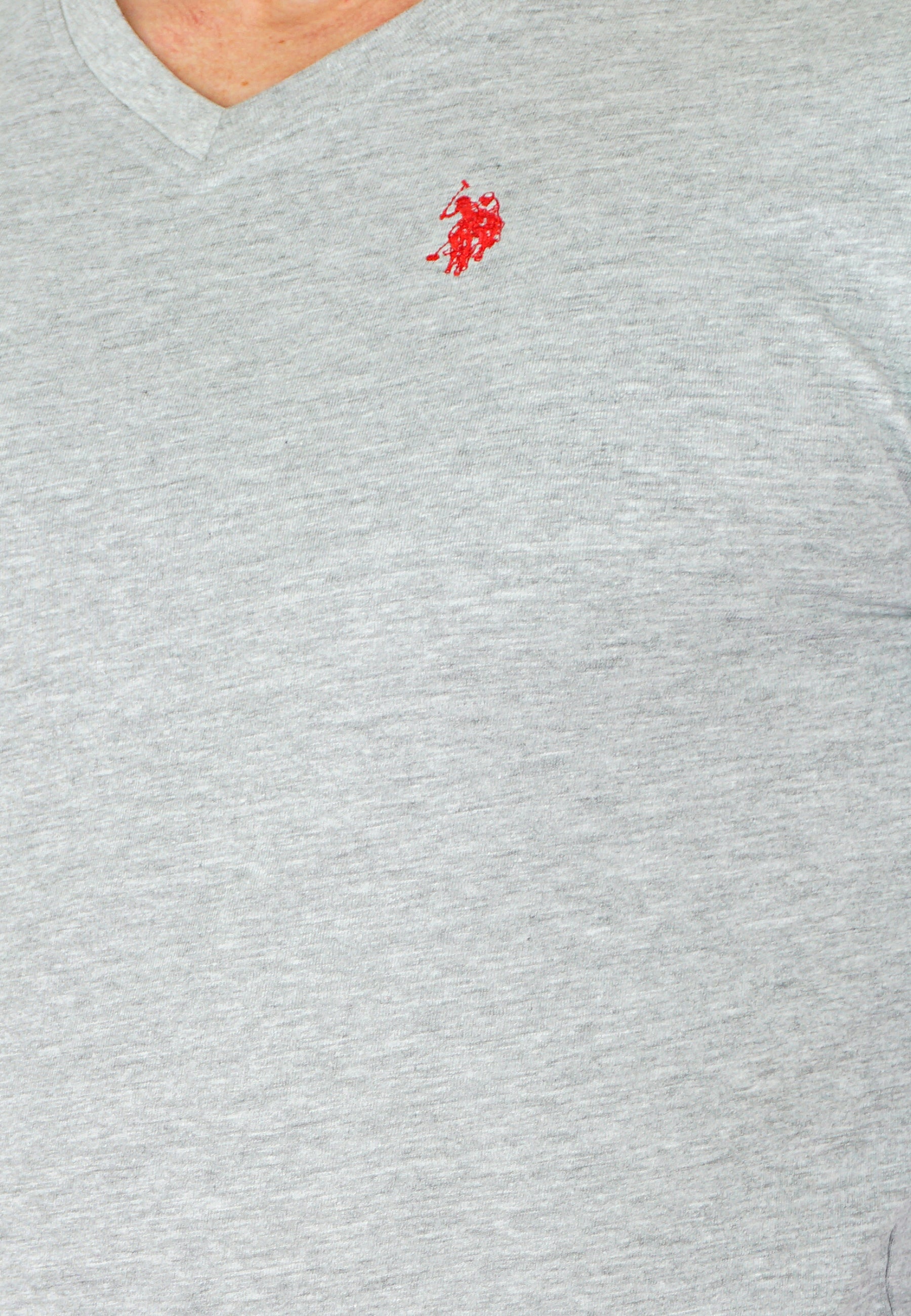 U.S. POLO 2er Pack T-Shirts V-Ausschnitt