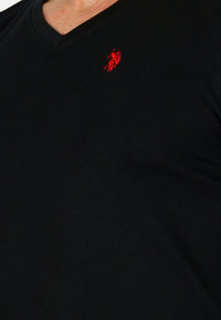 U.S. POLO 2er Pack T-Shirts V-Ausschnitt
