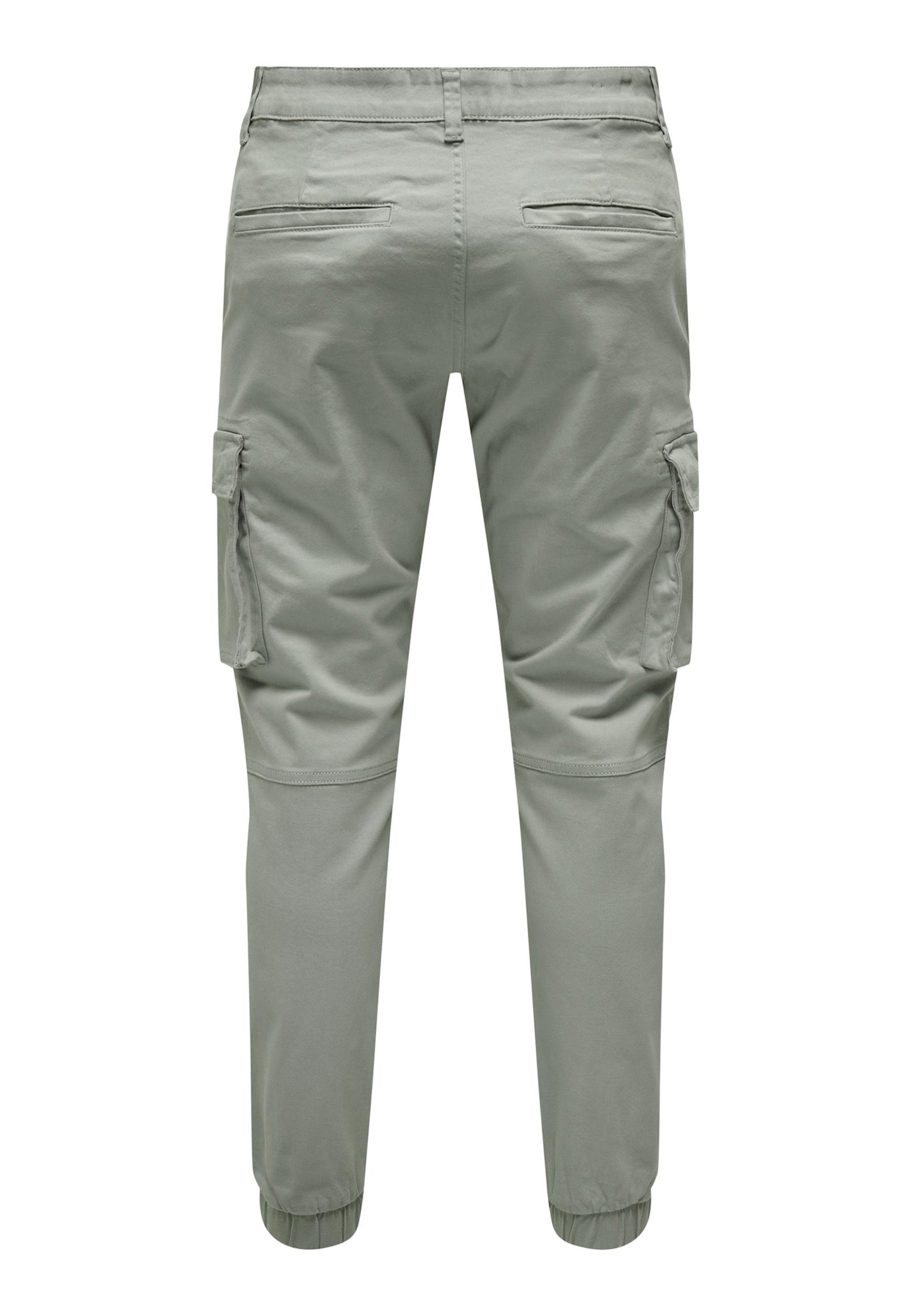 Only & Sons Cam lange Hose mit Cargotaschen