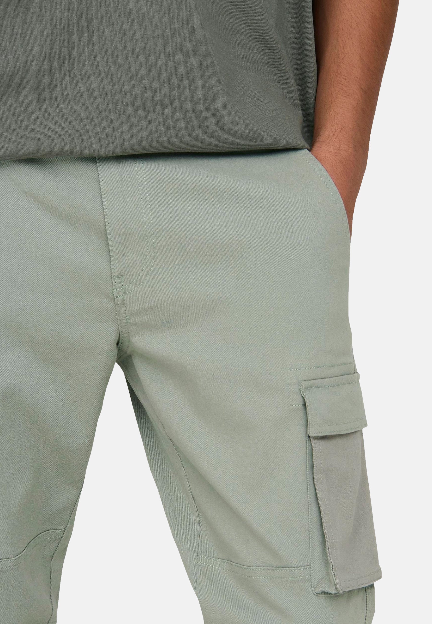 Only & Sons Cam lange Hose mit Cargotaschen