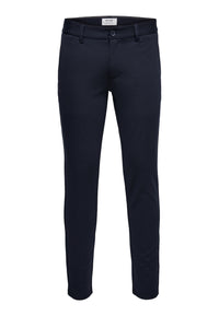 Only & Sons Mark lange Hose mit Gürtelschlaufen