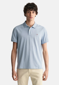 Gant Reg Shield SS Pique Kurzarmshirt