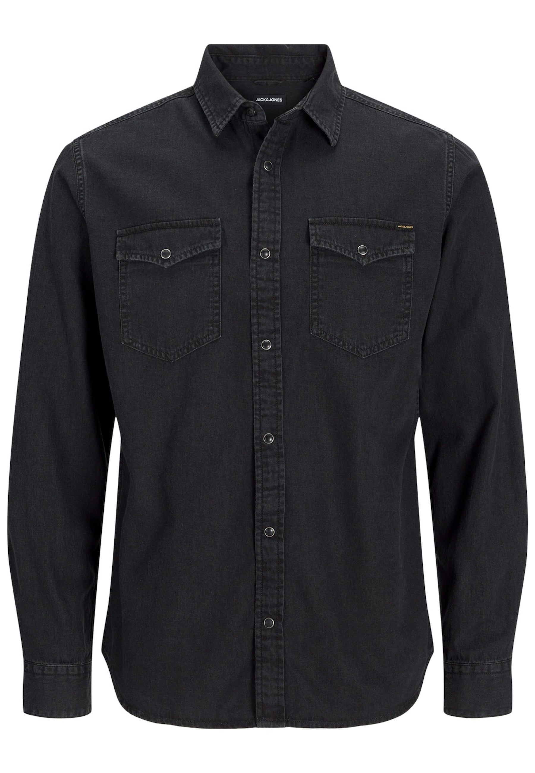 Jack & Jones Hemd Jeanshemd JJ SHERIDAN SHIRT Langarm