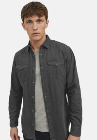 Jack & Jones Hemd Jeanshemd JJ SHERIDAN SHIRT Langarm