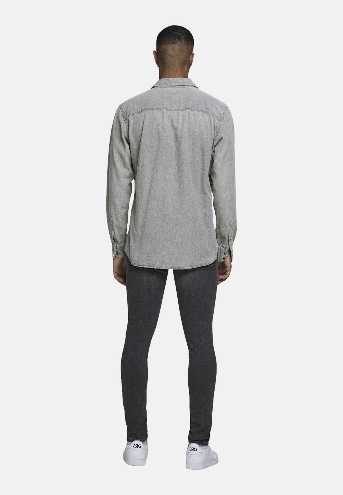 Jack & Jones Hemd Jeanshemd JJ SHERIDAN SHIRT Langarm