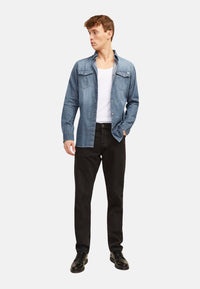 Jack & Jones Hemd Jeanshemd JJ SHERIDAN SHIRT Langarm