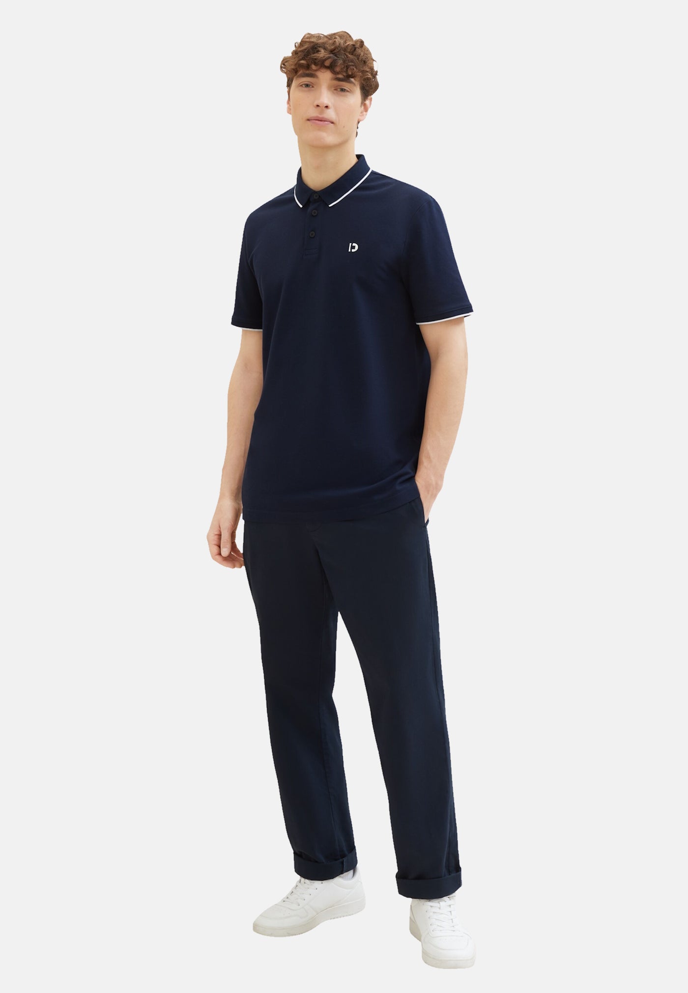 Tom Tailor Kurzarmshirt mit Polokragen