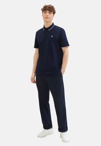 Tom Tailor Kurzarmshirt mit Polokragen