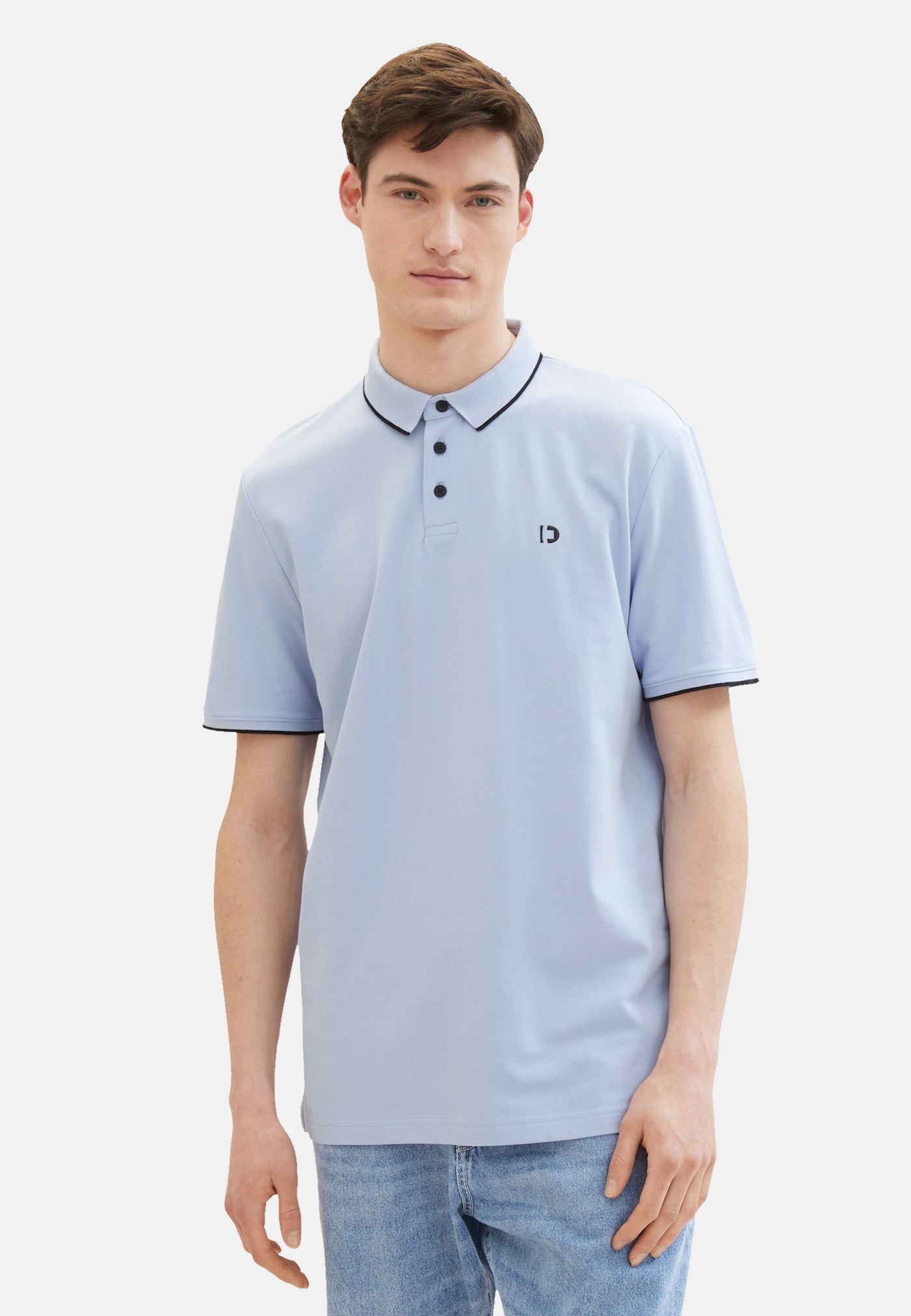 Tom Tailor Kurzarmshirt mit Polokragen