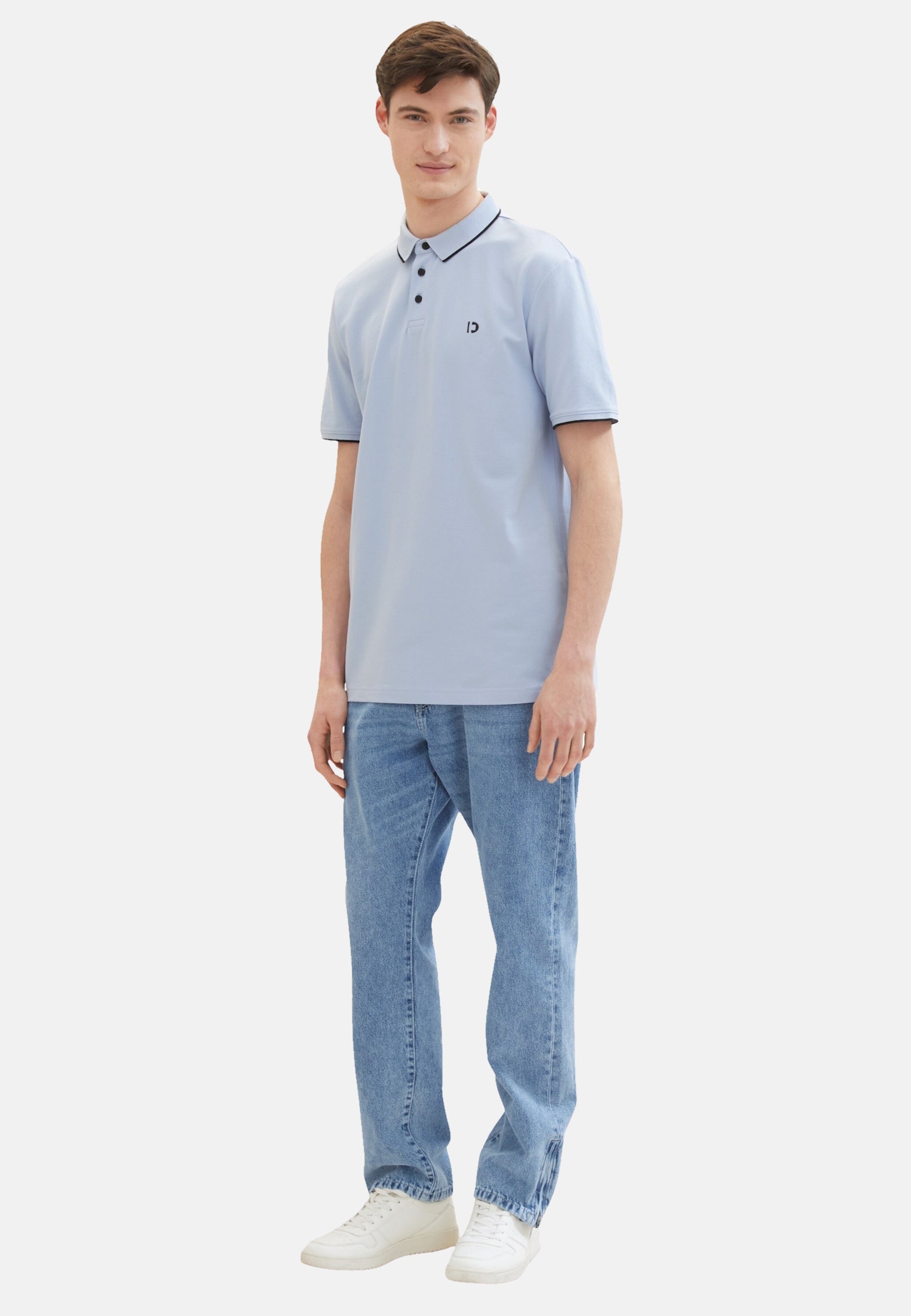 Tom Tailor Kurzarmshirt mit Polokragen