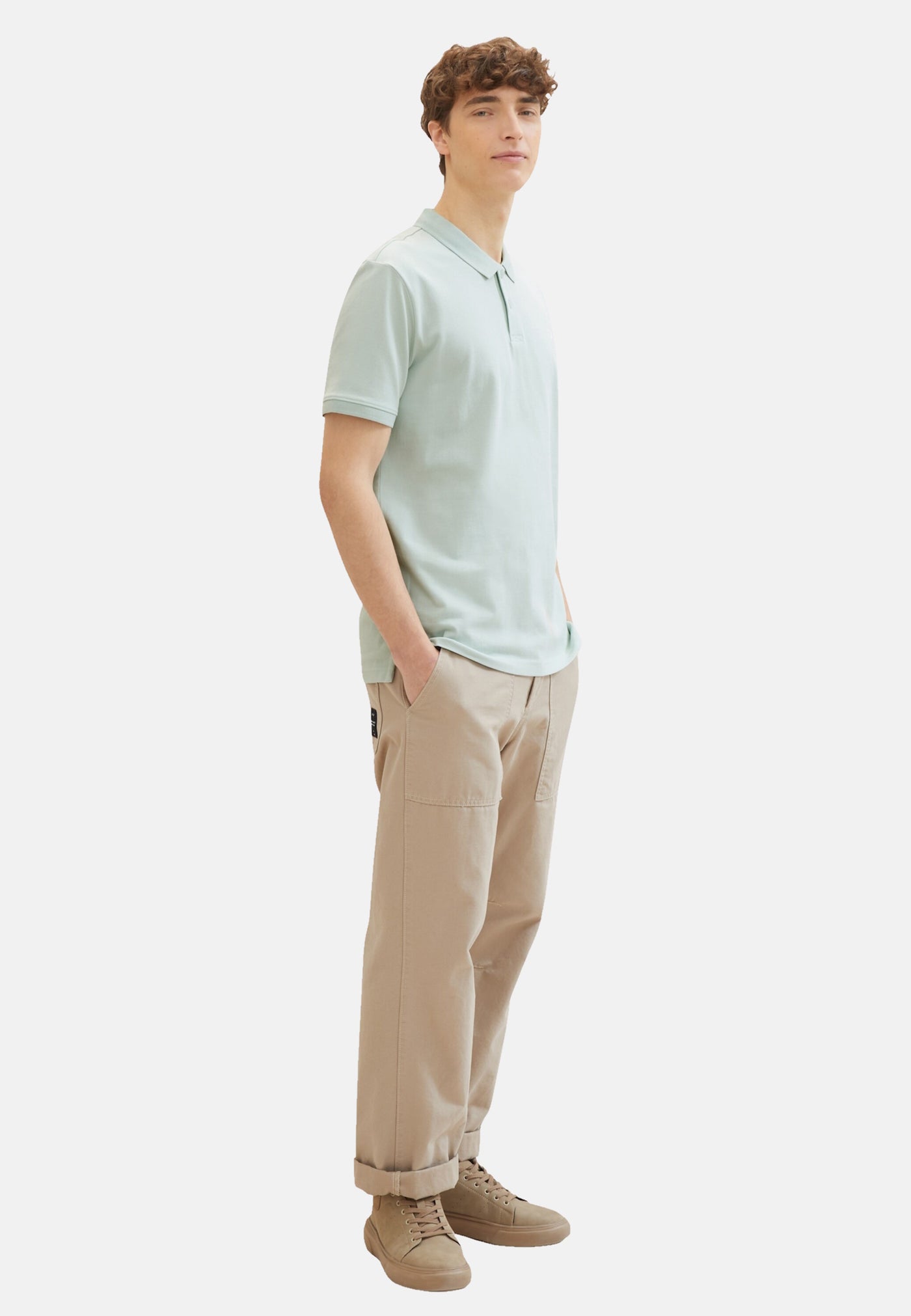 Tom Tailor Kurzarmshirt mit Polokragen