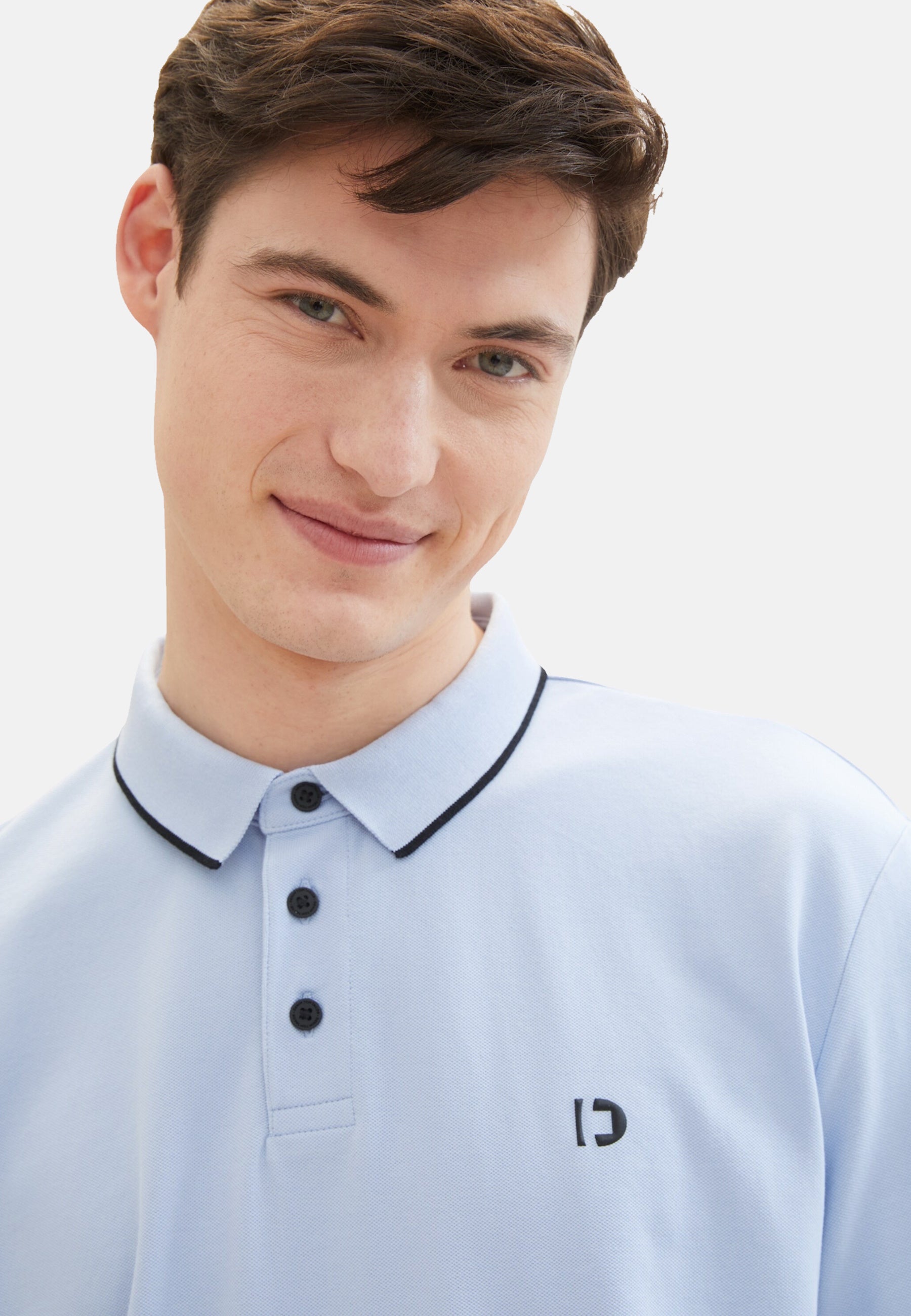 Tom Tailor Kurzarmshirt mit Polokragen