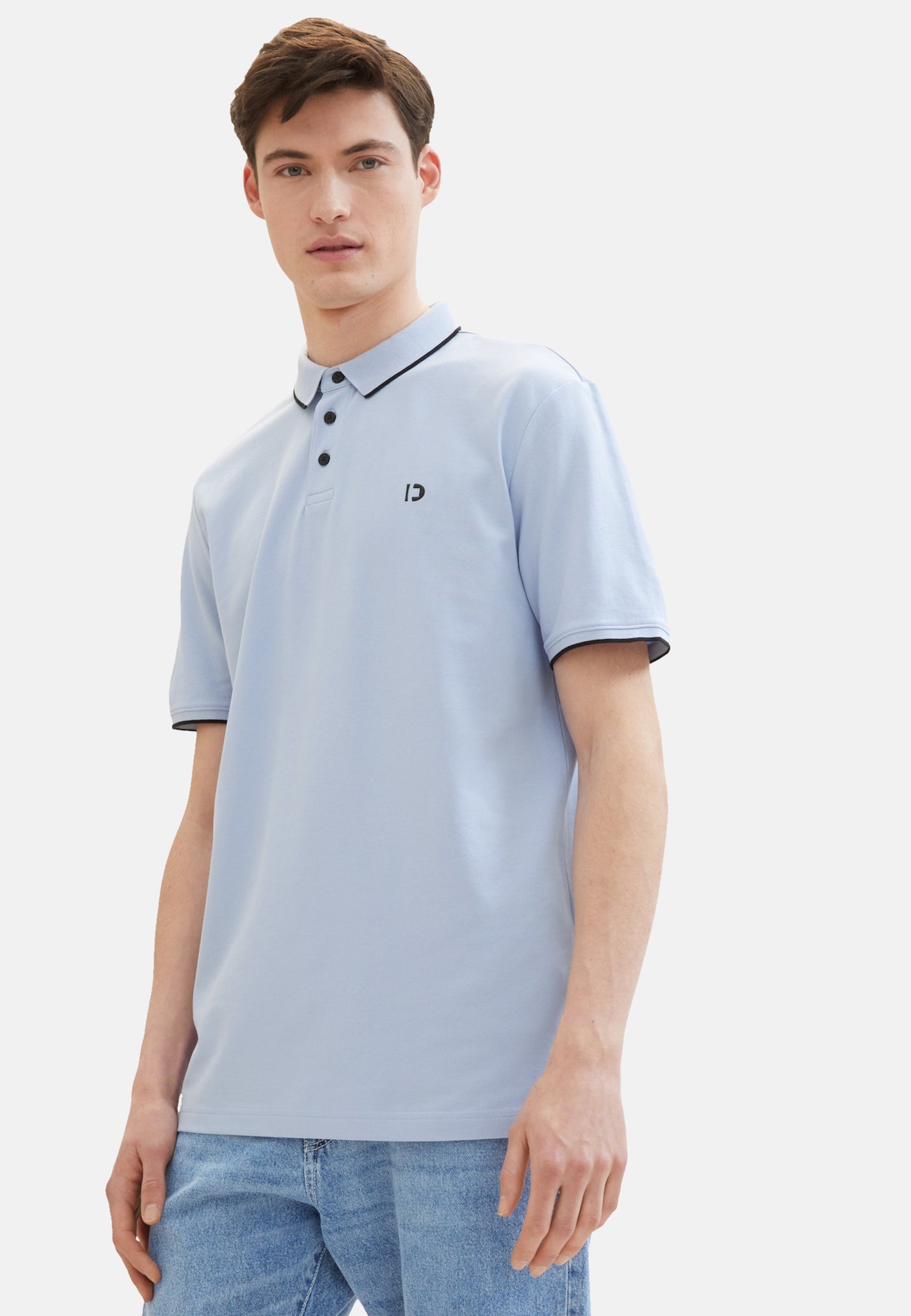 Tom Tailor Kurzarmshirt mit Polokragen