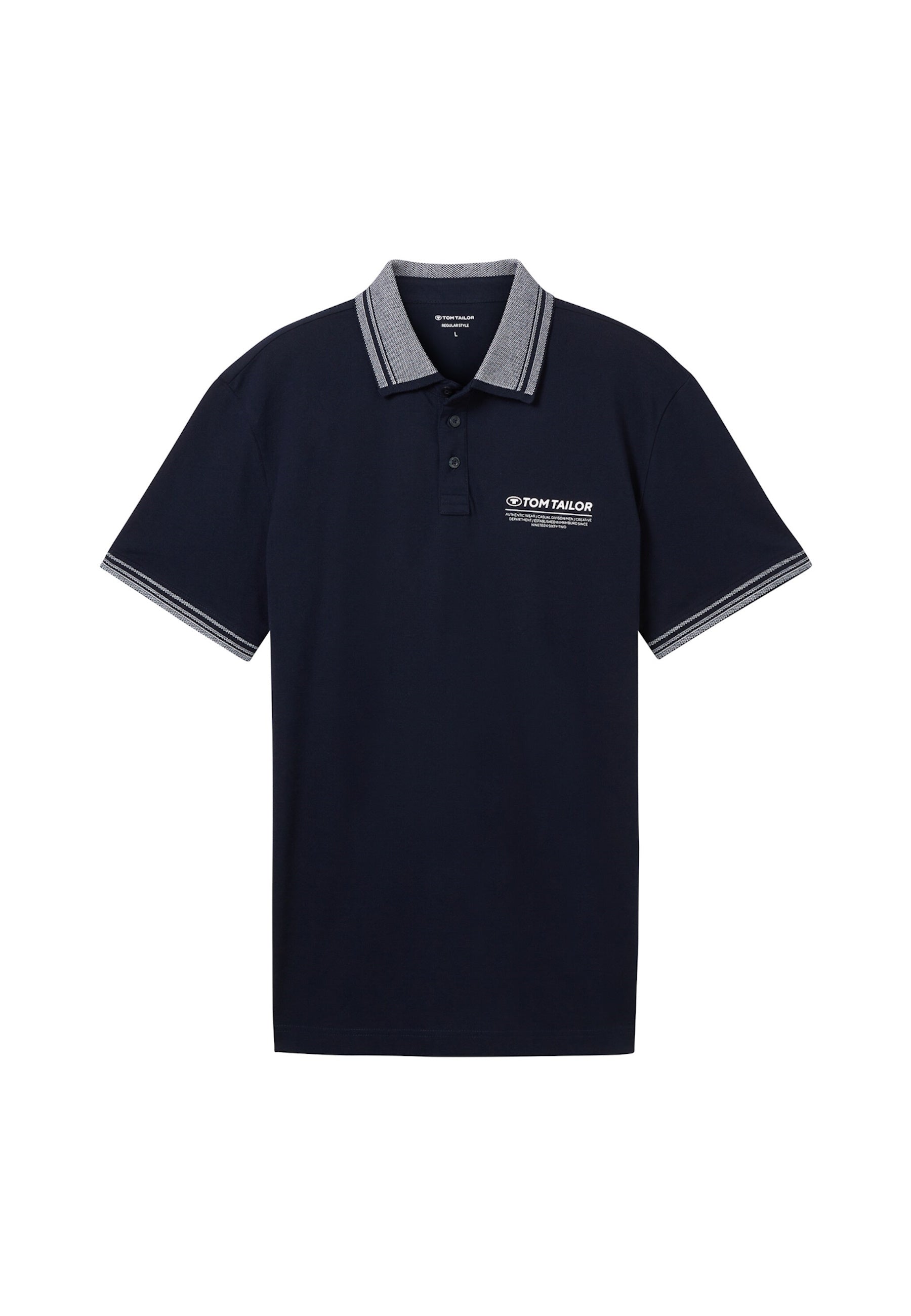 Tom Tailor Kurzarmshirt mit Polokragen