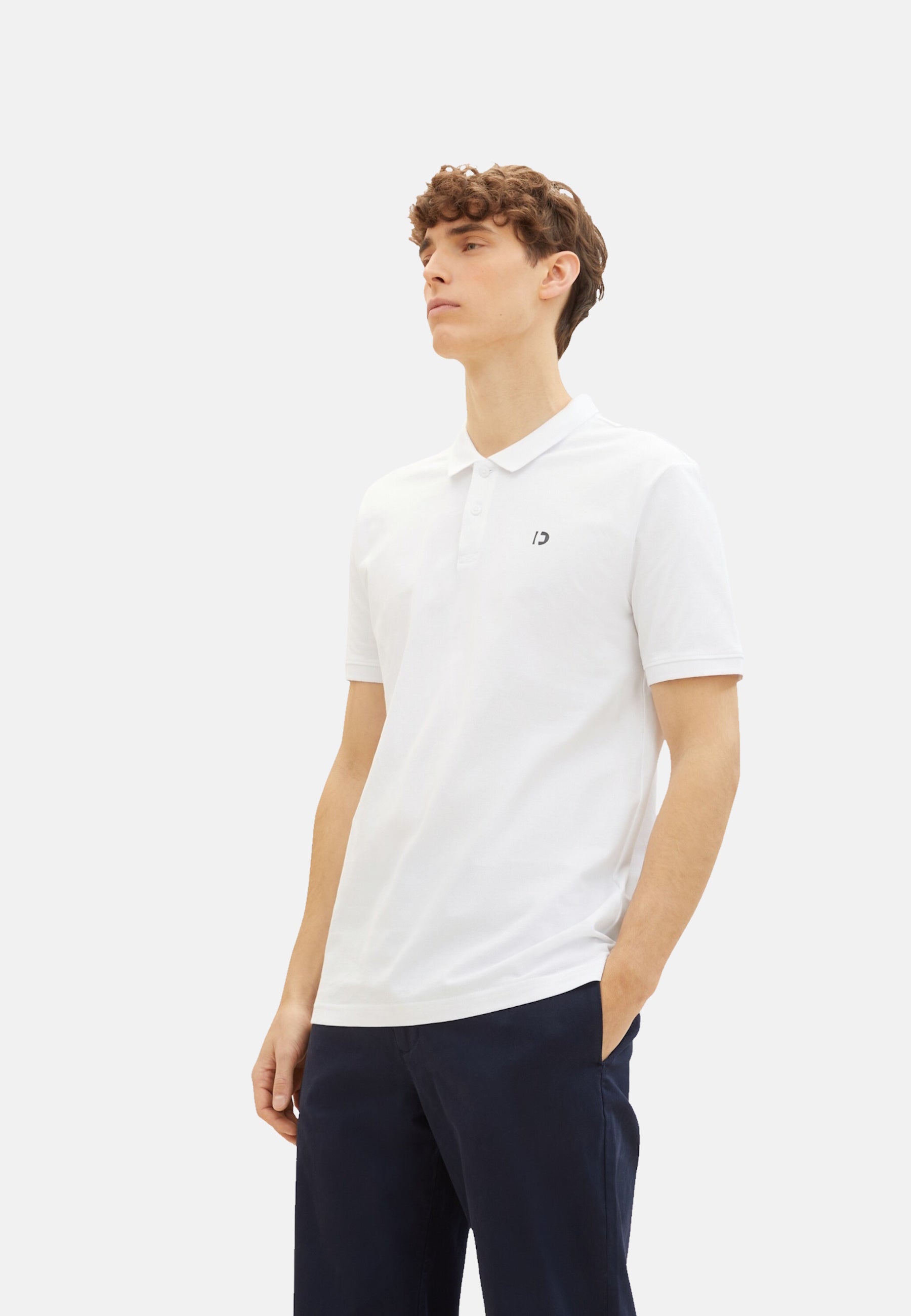 Tom Tailor Kurzarmshirt mit Polokragen