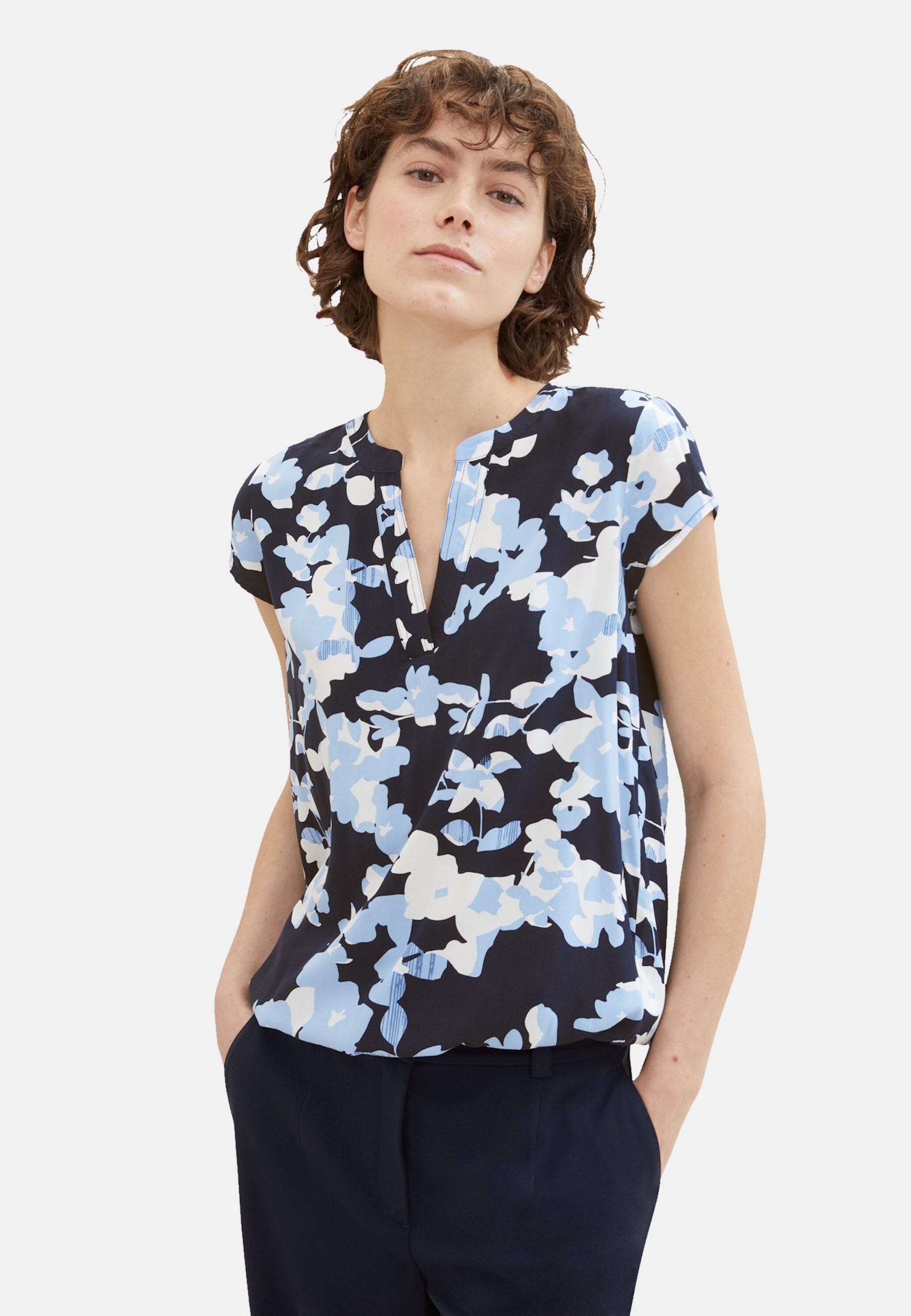 Tom Tailor dünnes Kurzarmshirt