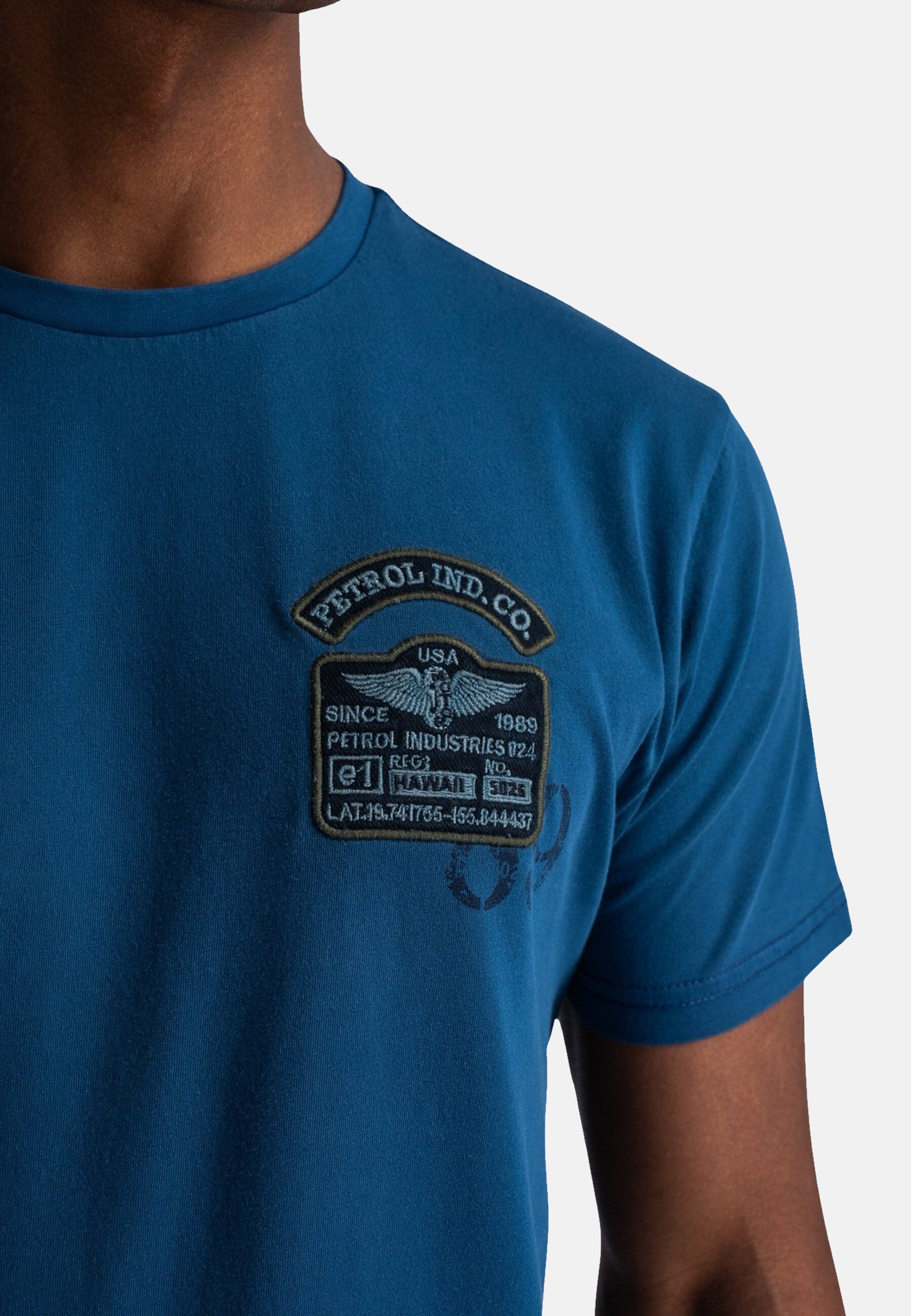 Petrol Industries Kurzarmshirt Palmetto