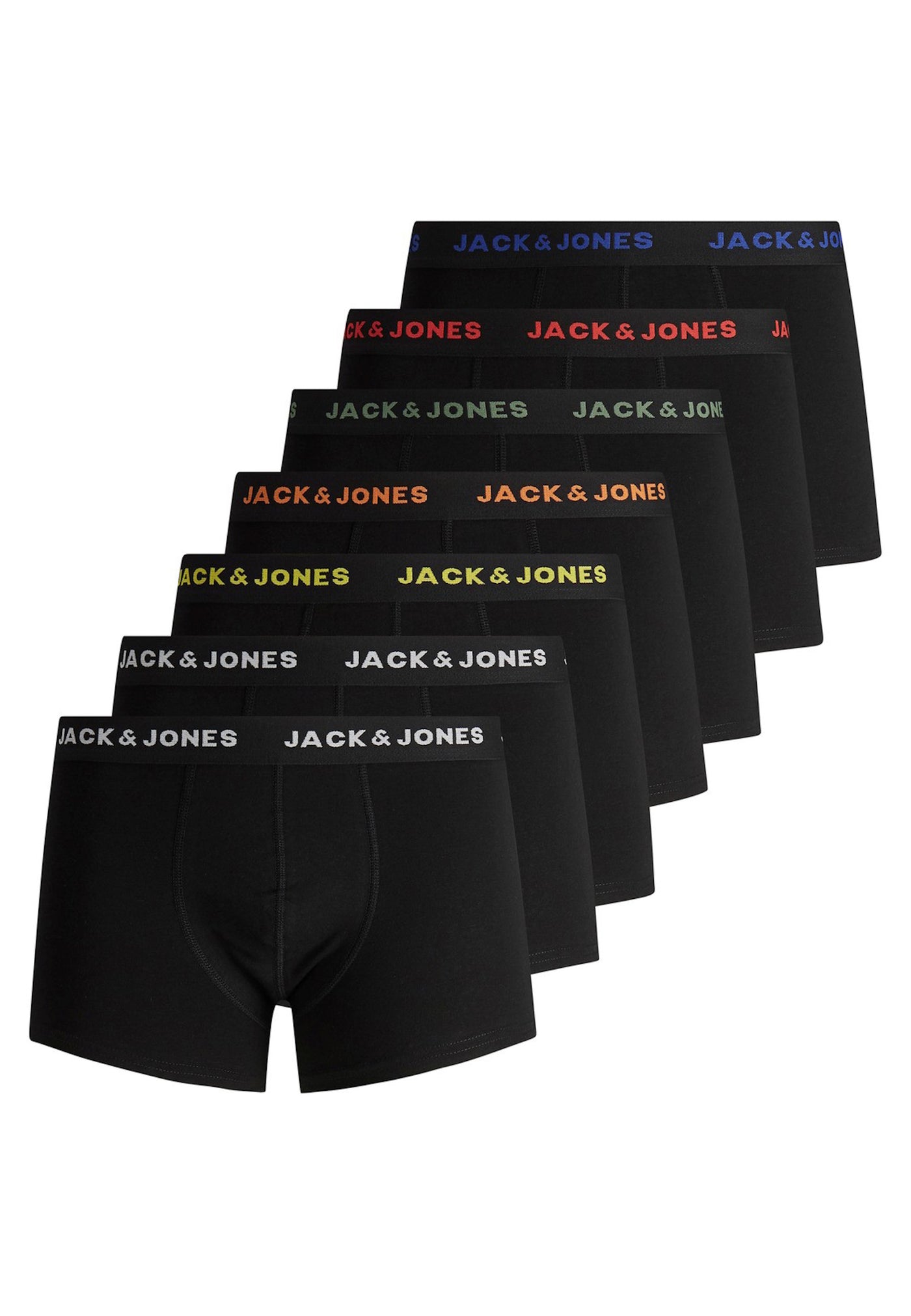 Jack & Jones Trunks 7 Pack Unterhosen Shorts JACBASIC