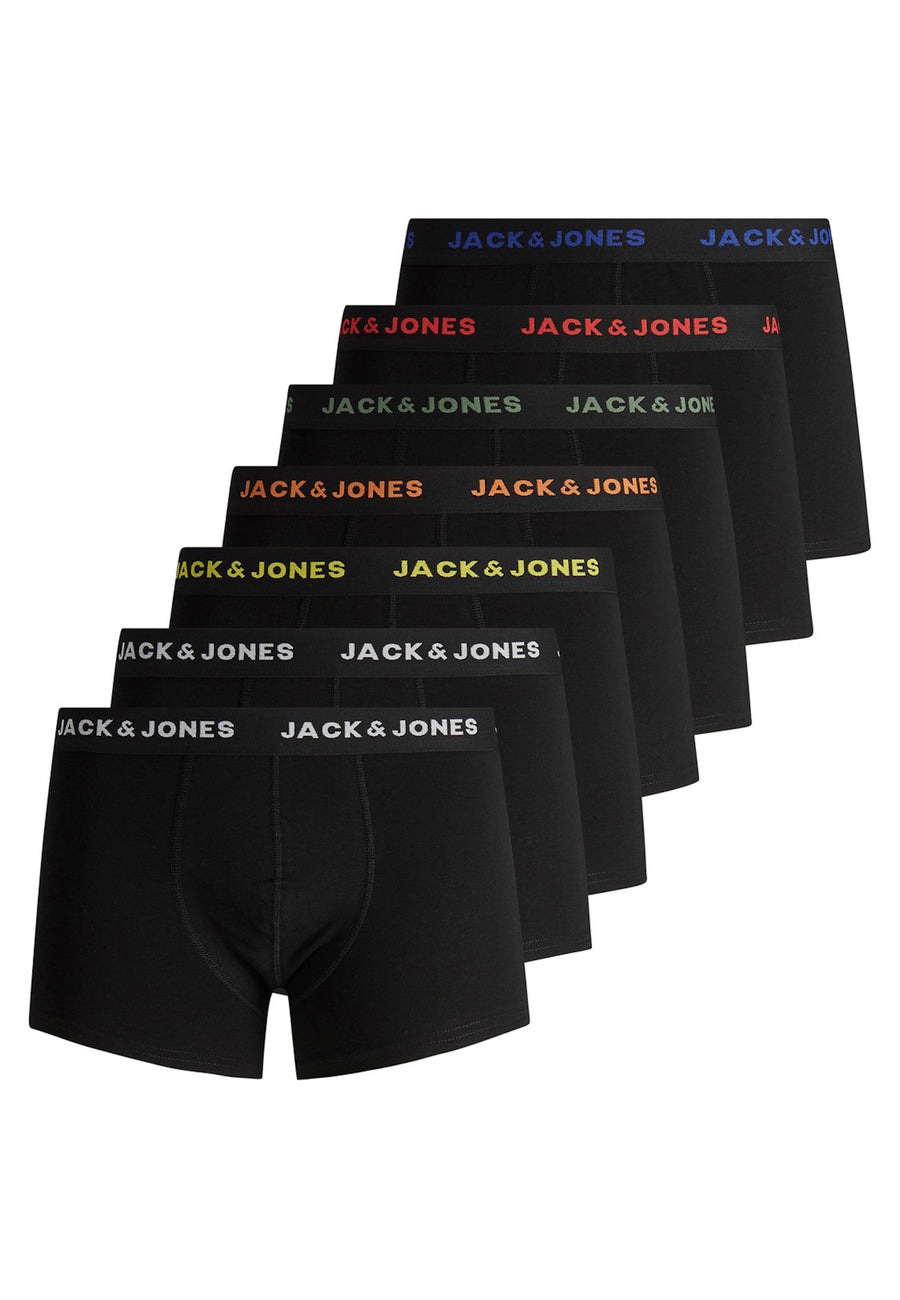Jack & Jones Trunks 7 Pack Unterhosen Shorts JACBASIC