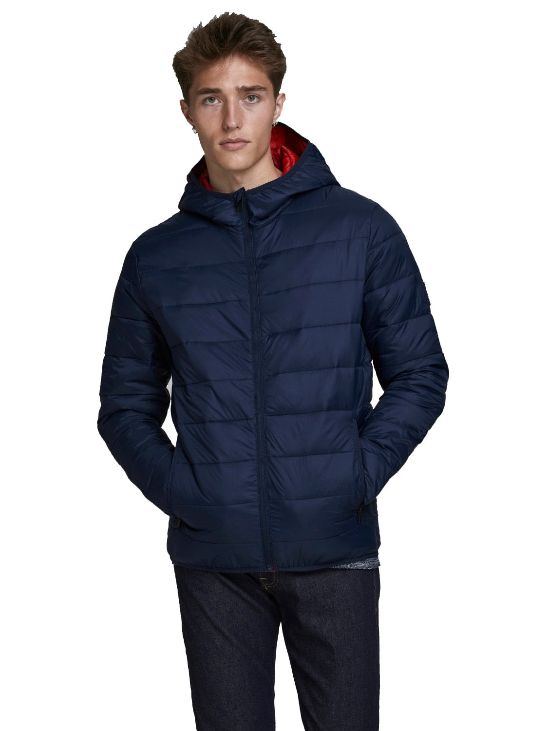 Jack & Jones Jacke JJ MAGIC PUFFER HOODED Kapuze