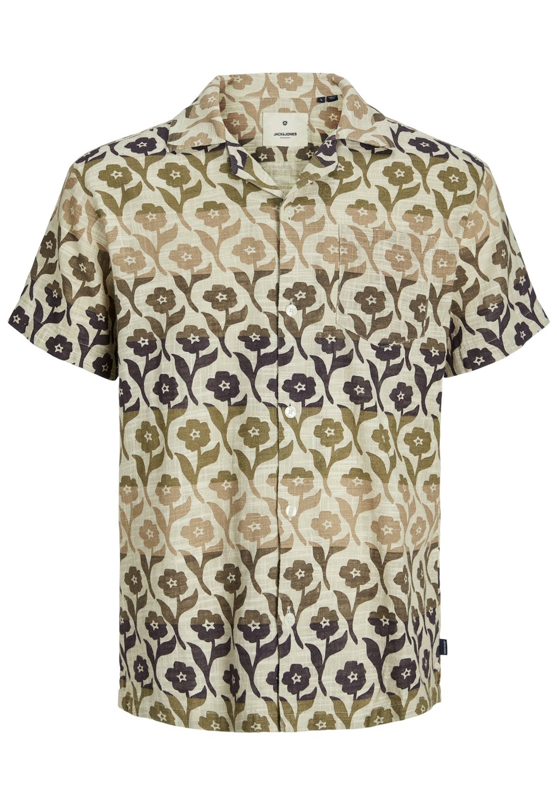 Jack & Jones FLORES Kurzarmhemd