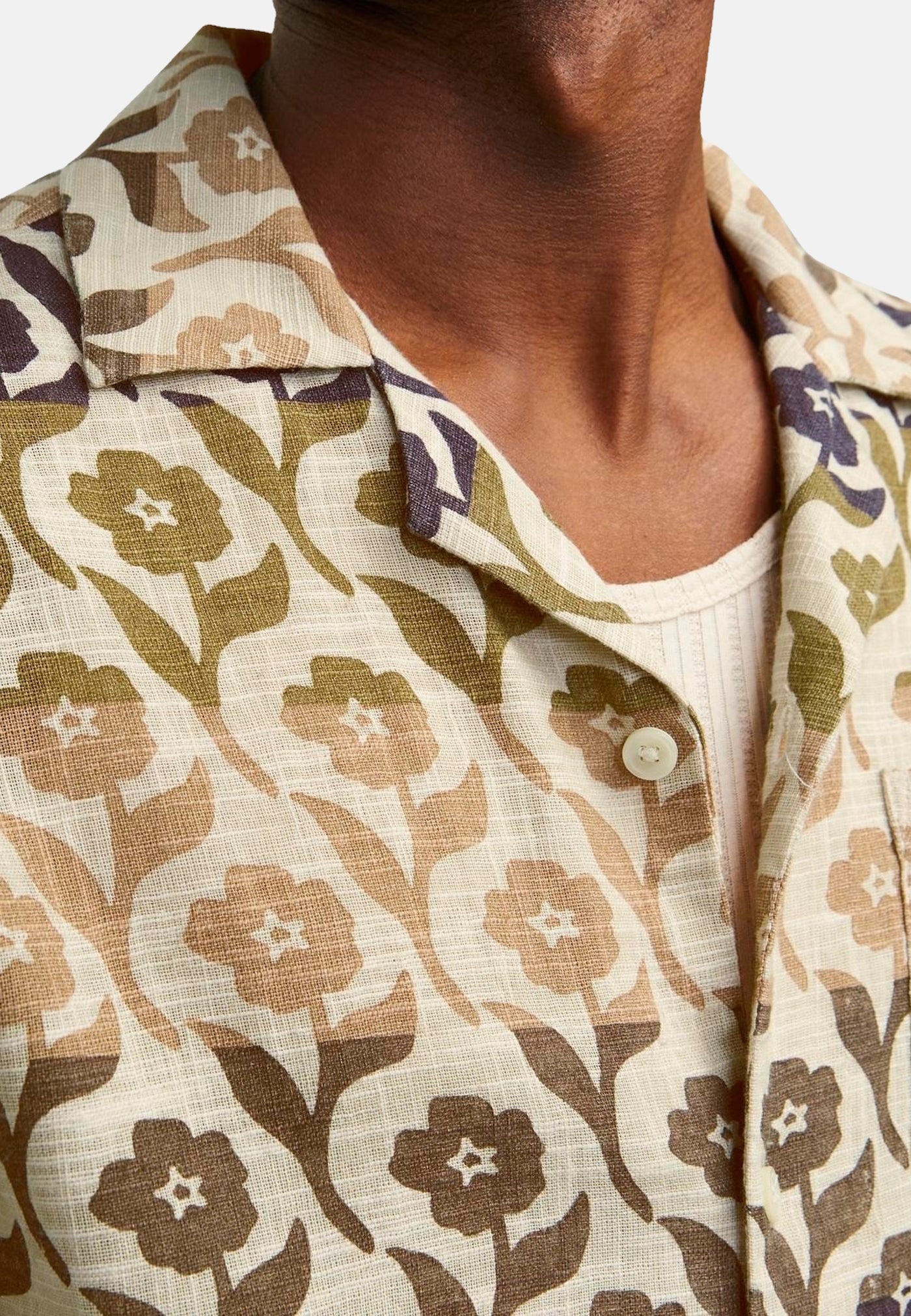 Jack & Jones FLORES Kurzarmhemd