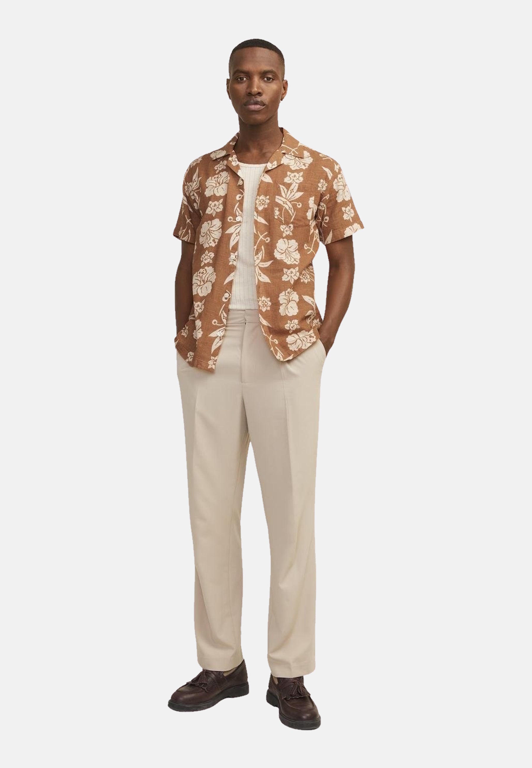 Jack & Jones FLORES Kurzarmhemd