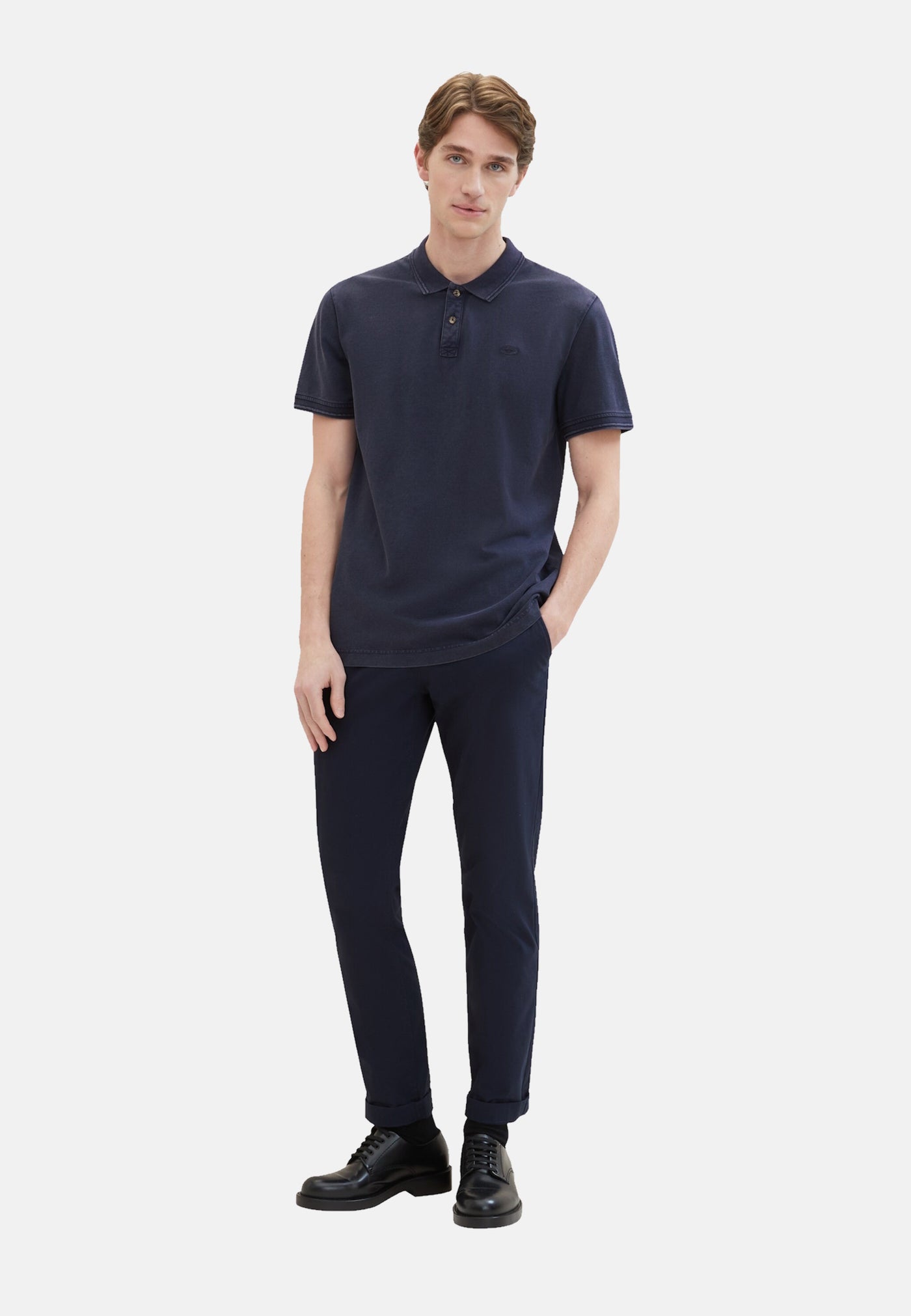 Tom Tailor Kurzarmshirt mit Polokragen