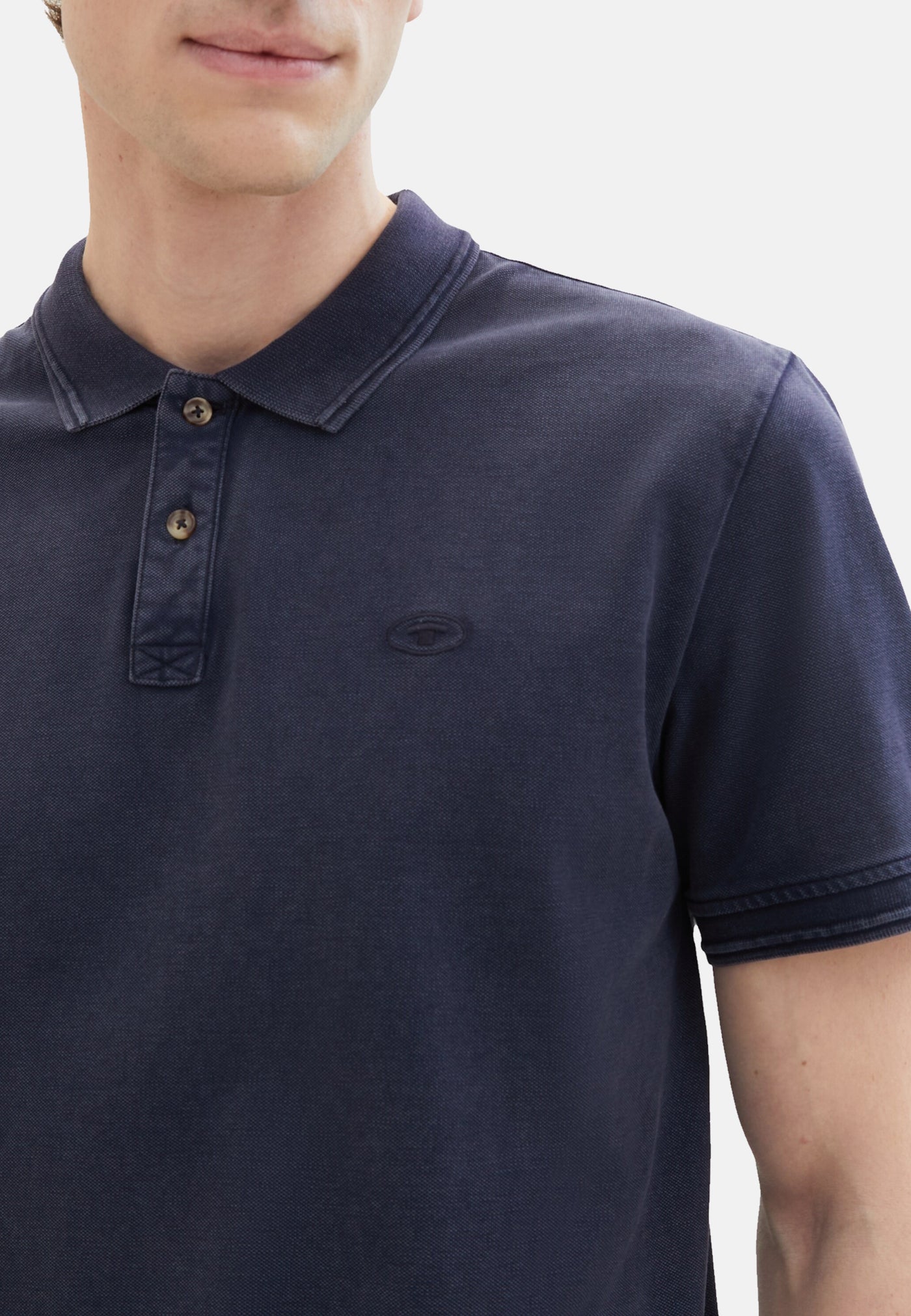 Tom Tailor Kurzarmshirt mit Polokragen