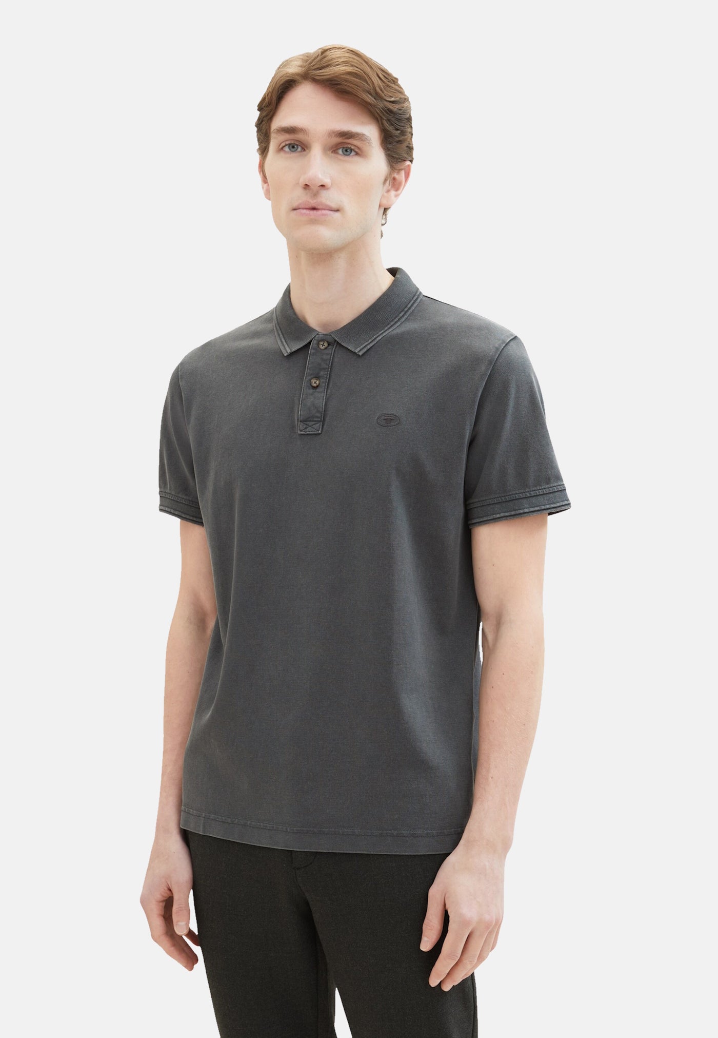 Tom Tailor Kurzarmshirt mit Polokragen