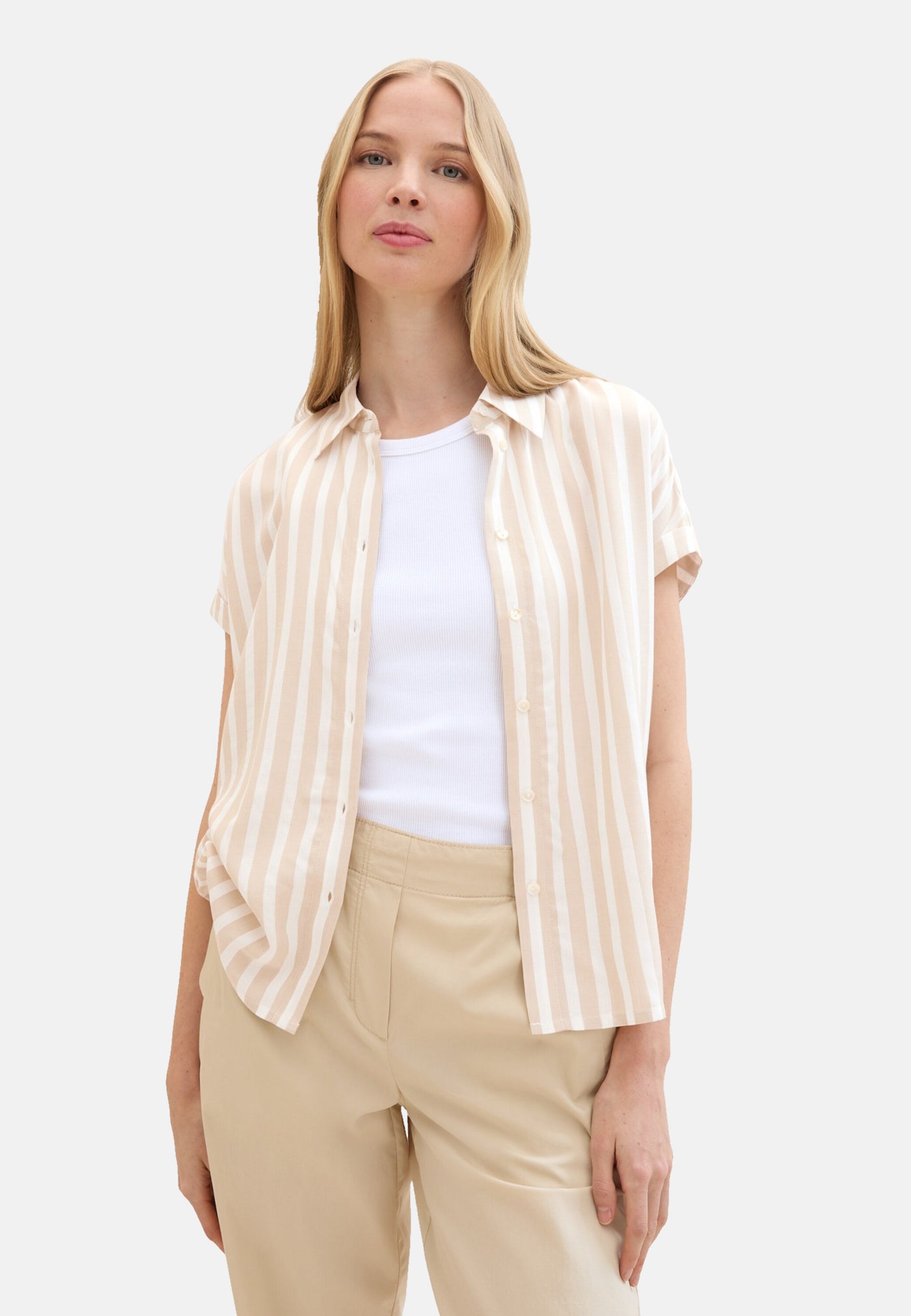 Tom Tailor dünnes Kurzarmshirt