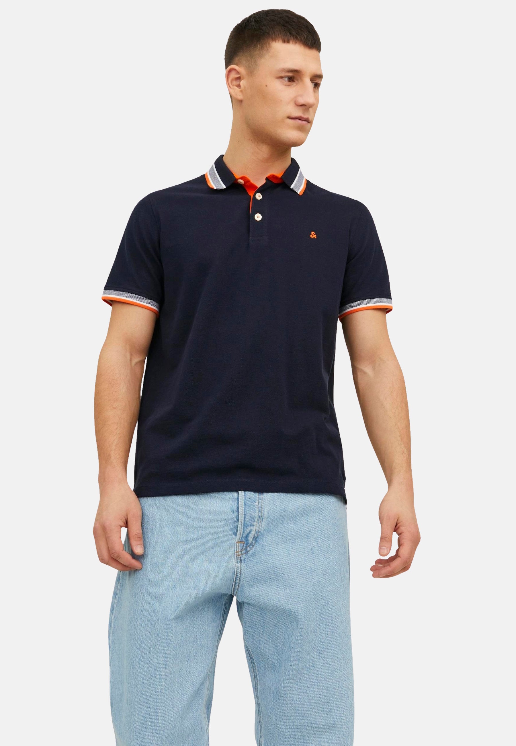 Jack & Jones PAULOS Kurzarmshirt mit Polokragen
