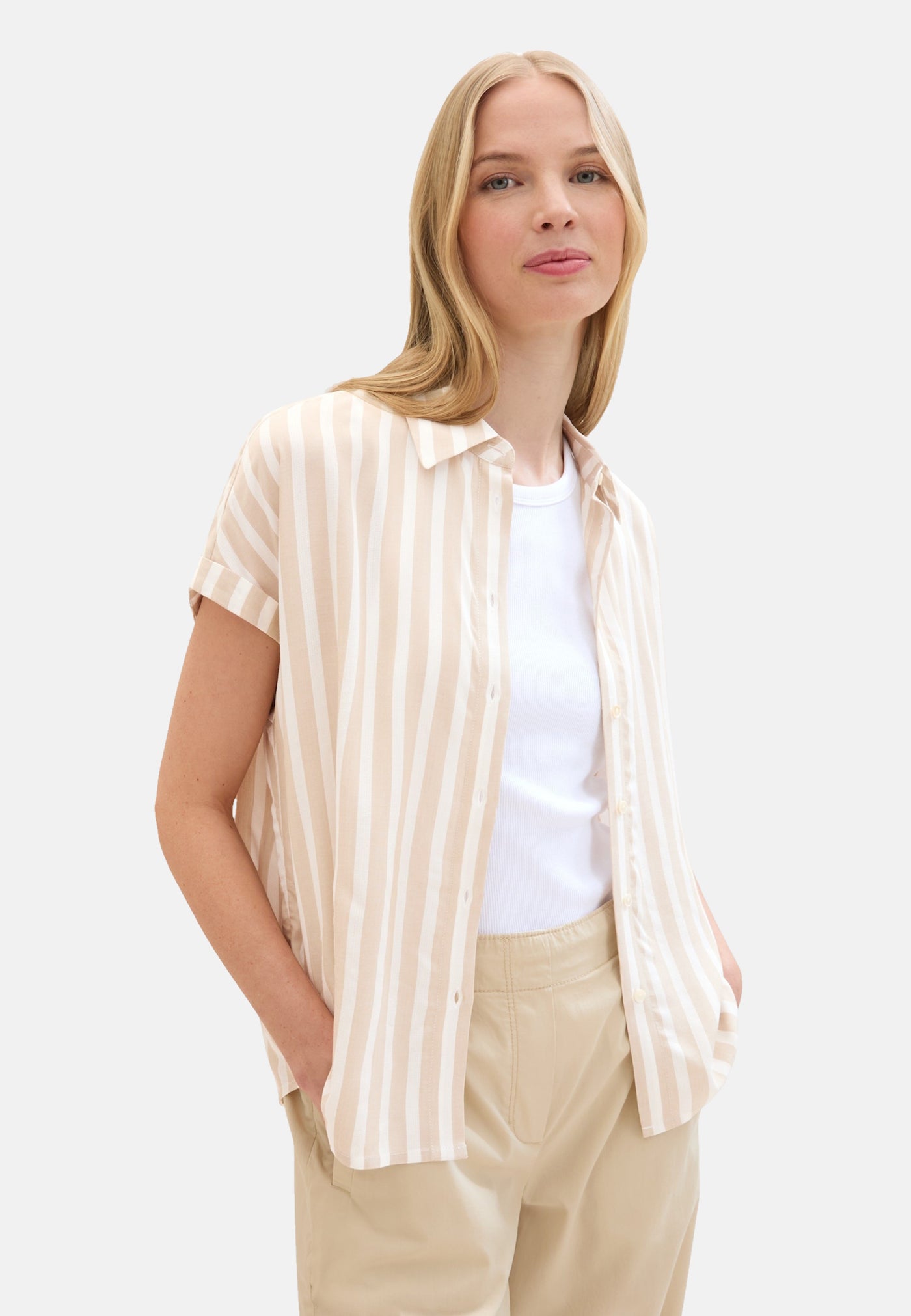 Tom Tailor dünnes Kurzarmshirt