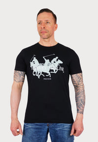 Harvey Miller Kurzarmshirt Horses