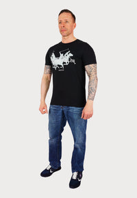 Harvey Miller Kurzarmshirt Horses
